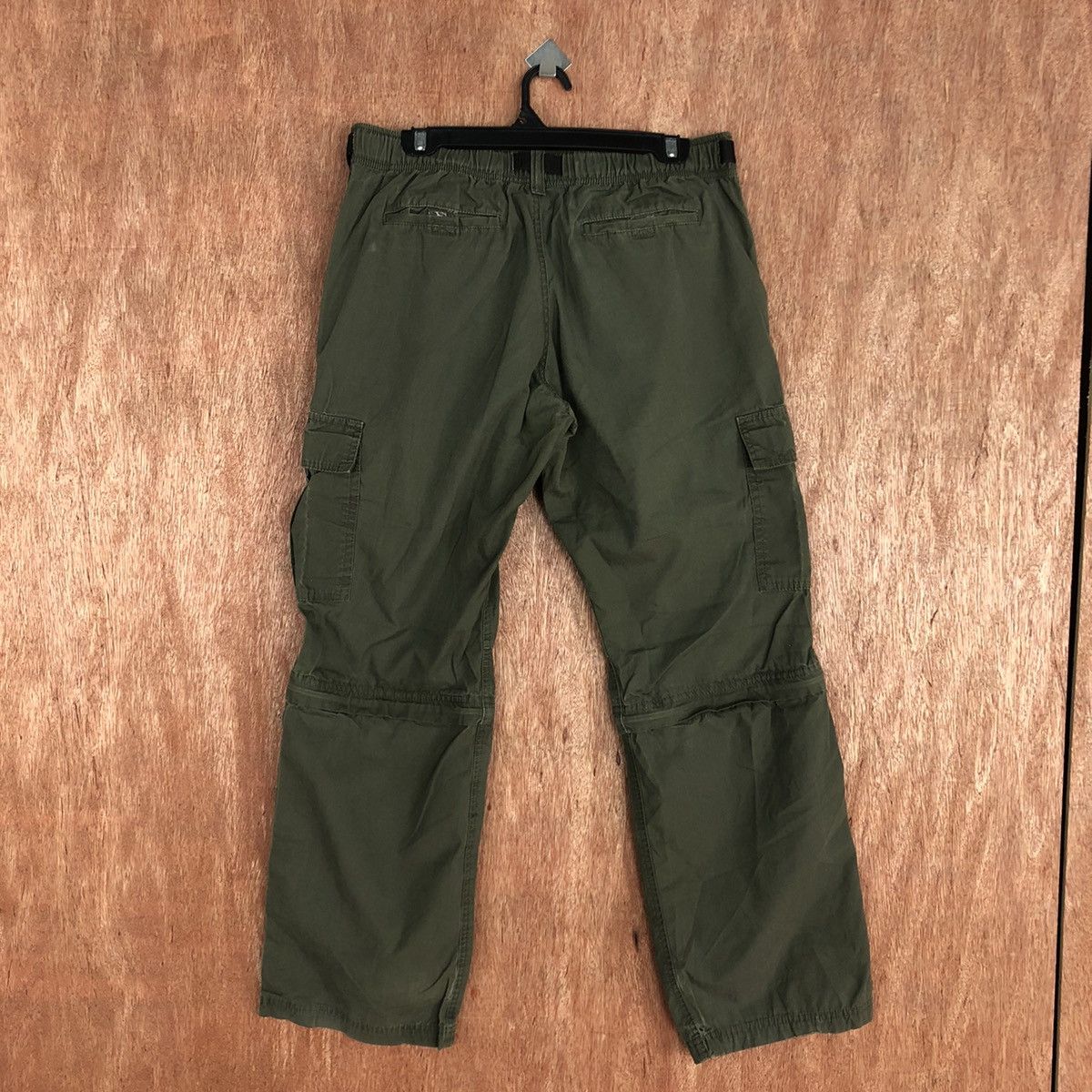 Japanese Brand DLL Japan Green Multipocket utility Cargo Pants #2145 Size US 33 - 9 Thumbnail