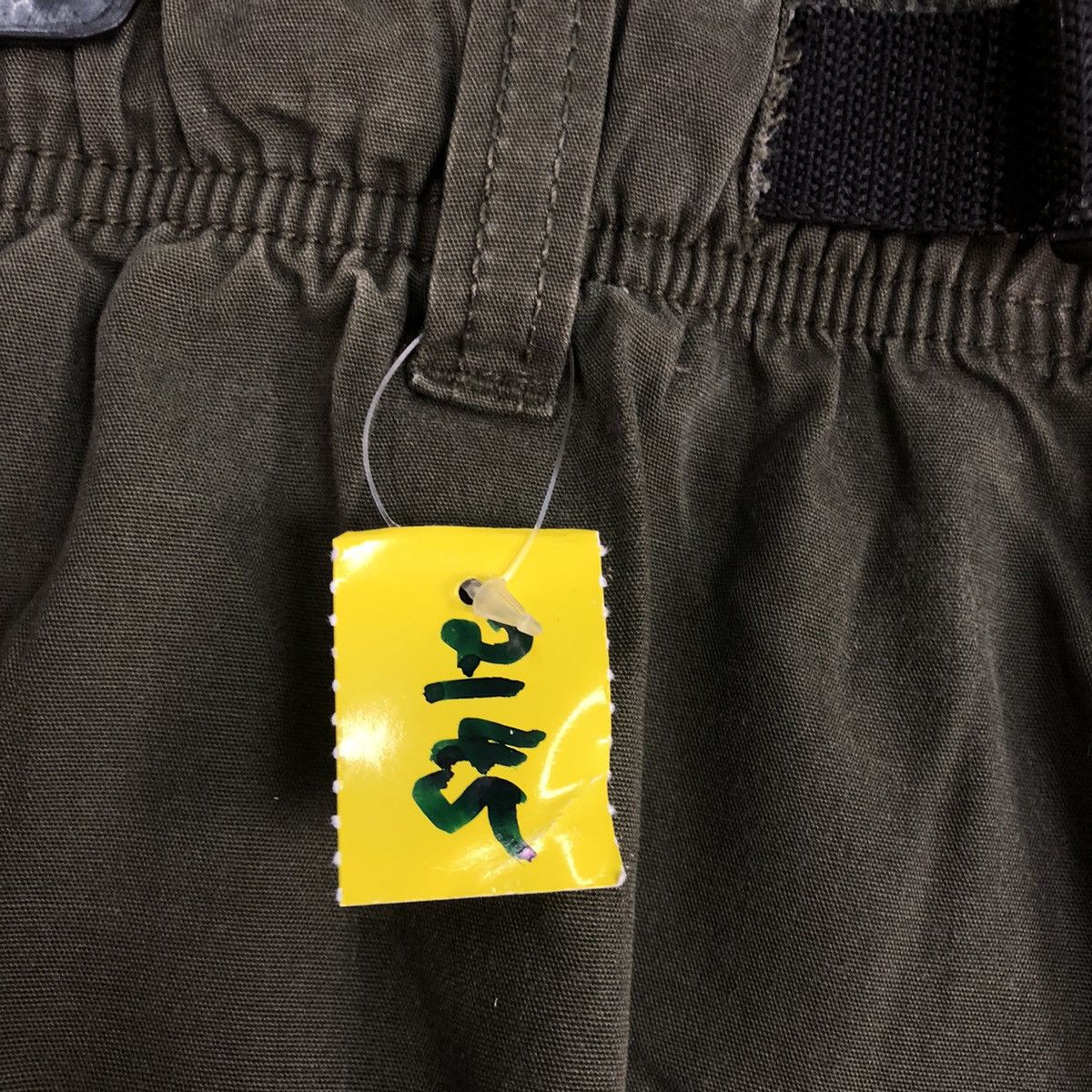 Japanese Brand DLL Japan Green Multipocket utility Cargo Pants #2145 Size US 33 - 7 Thumbnail