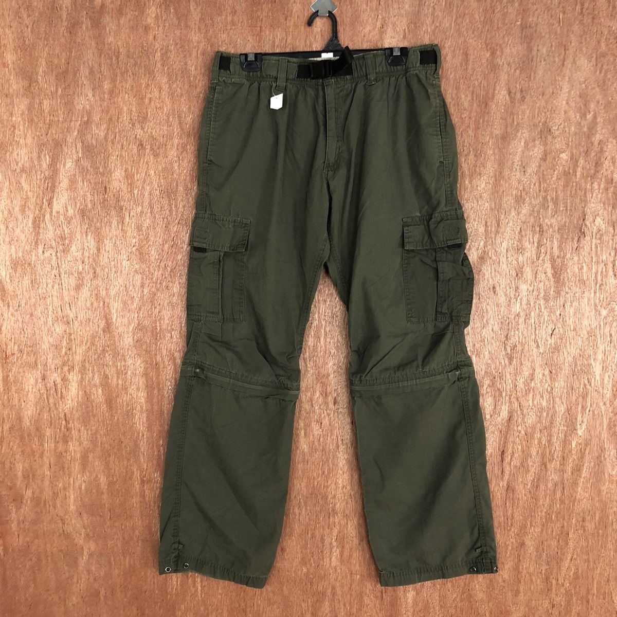 DLL Japan Green Multipocket utility Cargo Pants #2145