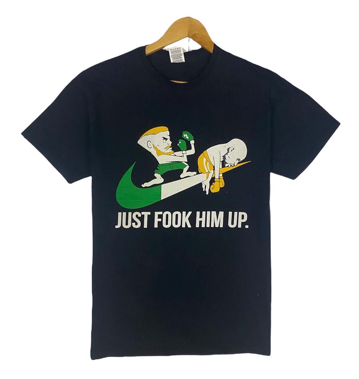 Nike × Rap Tees Nike Pardody Big Swoosh T-Shirt Size US M / EU 48-50 / 2 - 1 Thumbnail