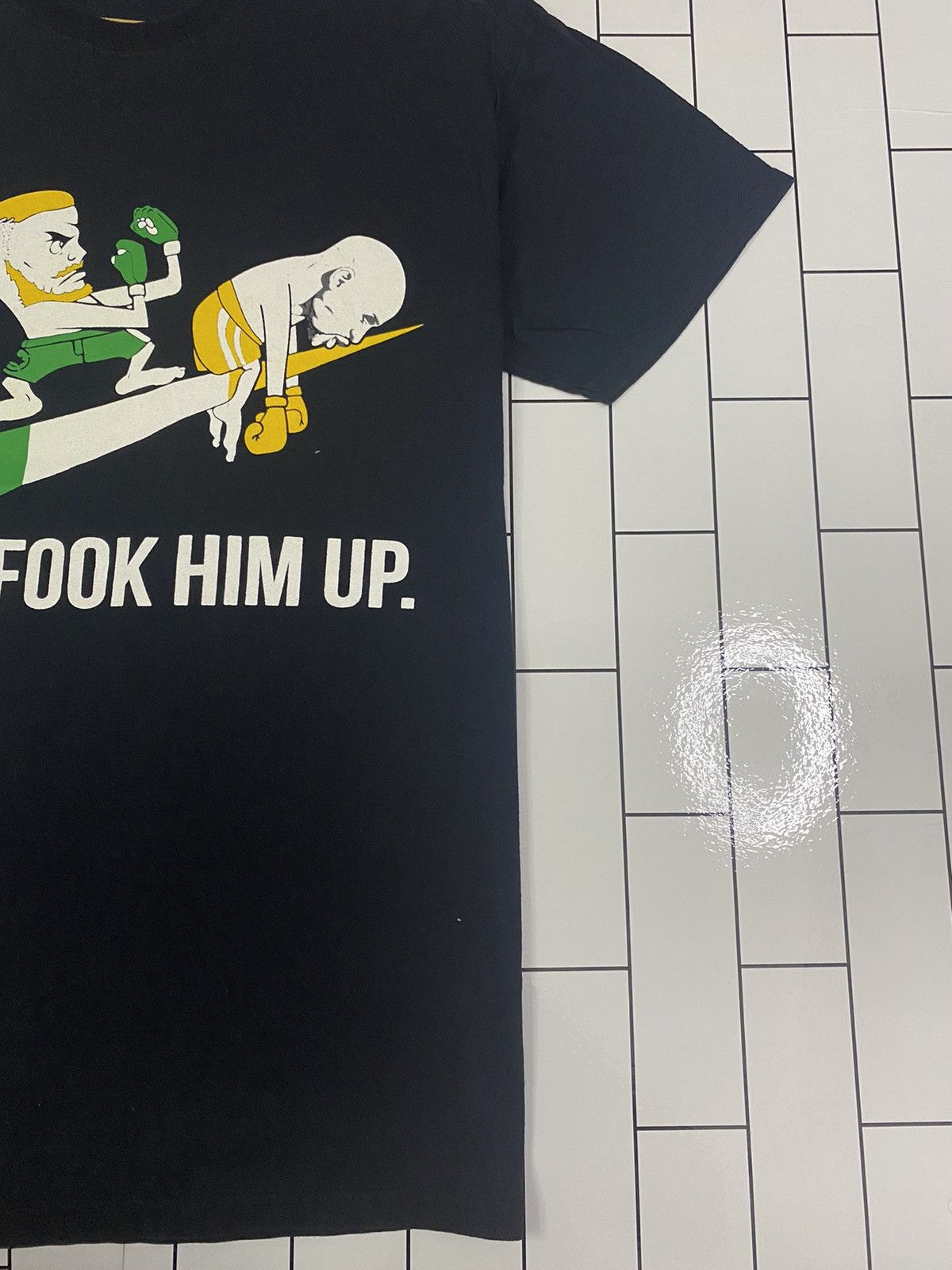 Nike × Rap Tees Nike Pardody Big Swoosh T-Shirt Size US M / EU 48-50 / 2 - 5 Thumbnail