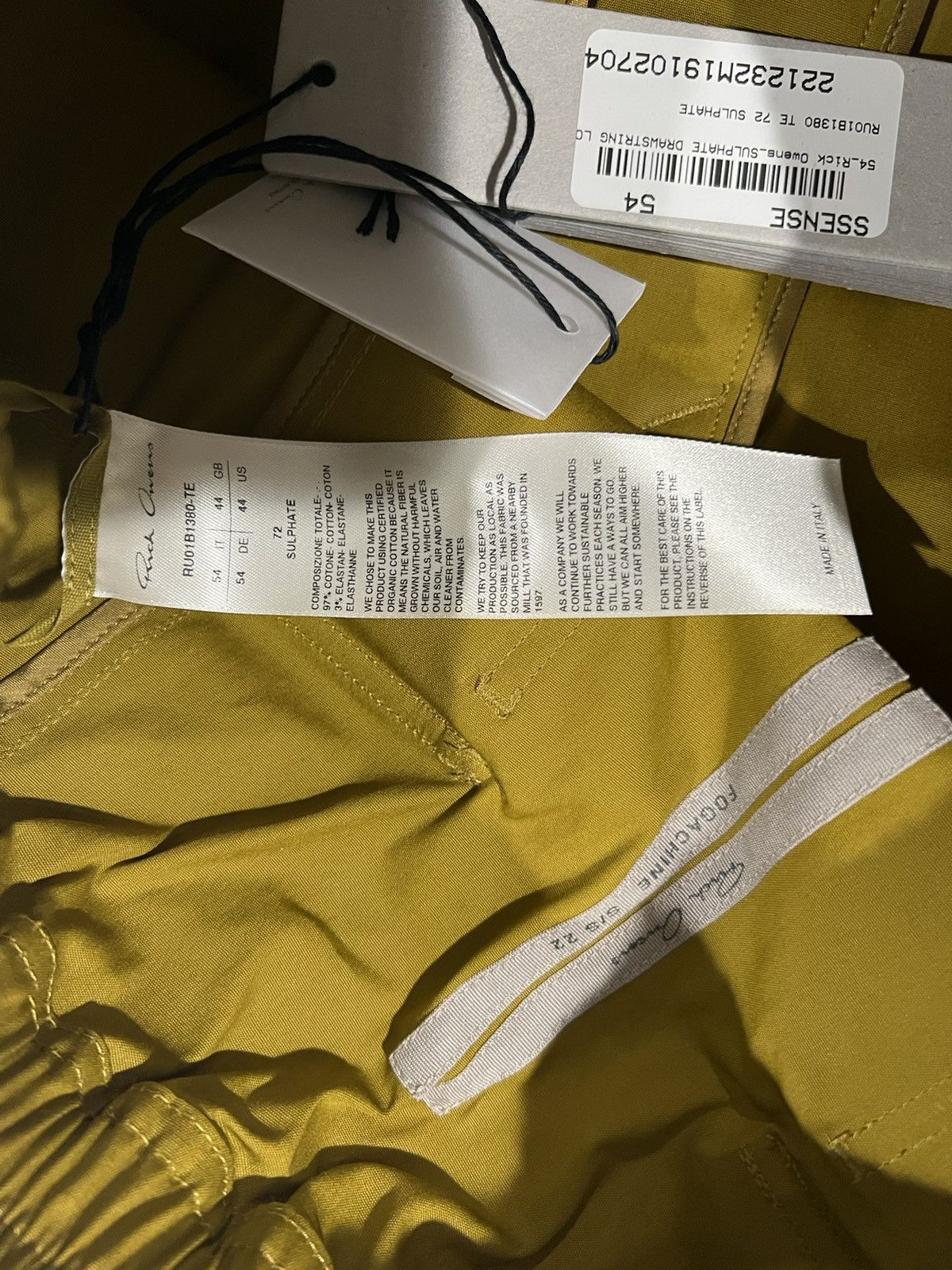 Rick Owens Rick Owens 2022 pants. 54/38. $990 Size US 38 / EU 54 - 4 Thumbnail