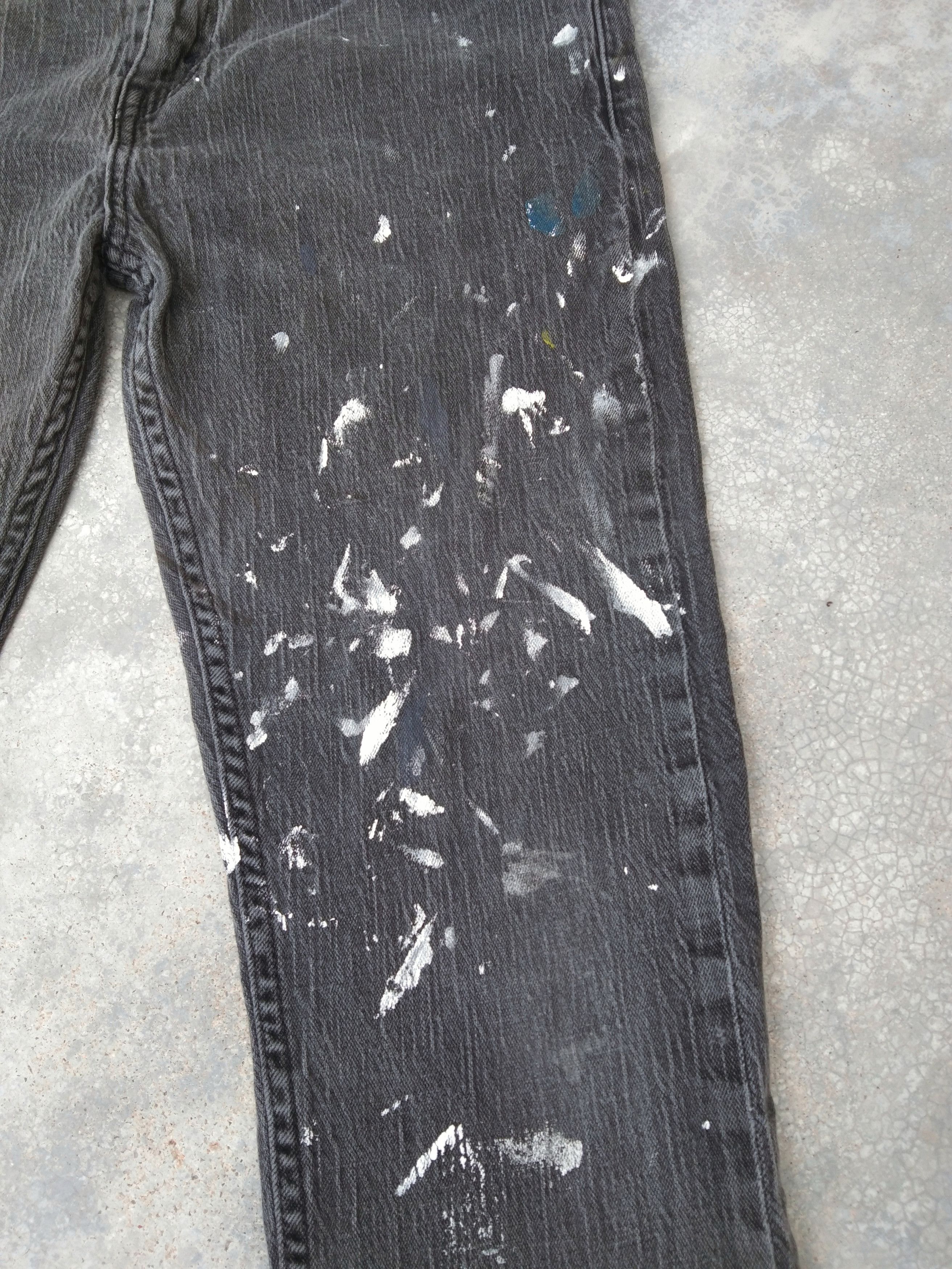 Jean × Levi's × Vintage Vintage Levis Jeans 508 Painter Distressed Denim 31x29 Size US 31 - 5 Thumbnail