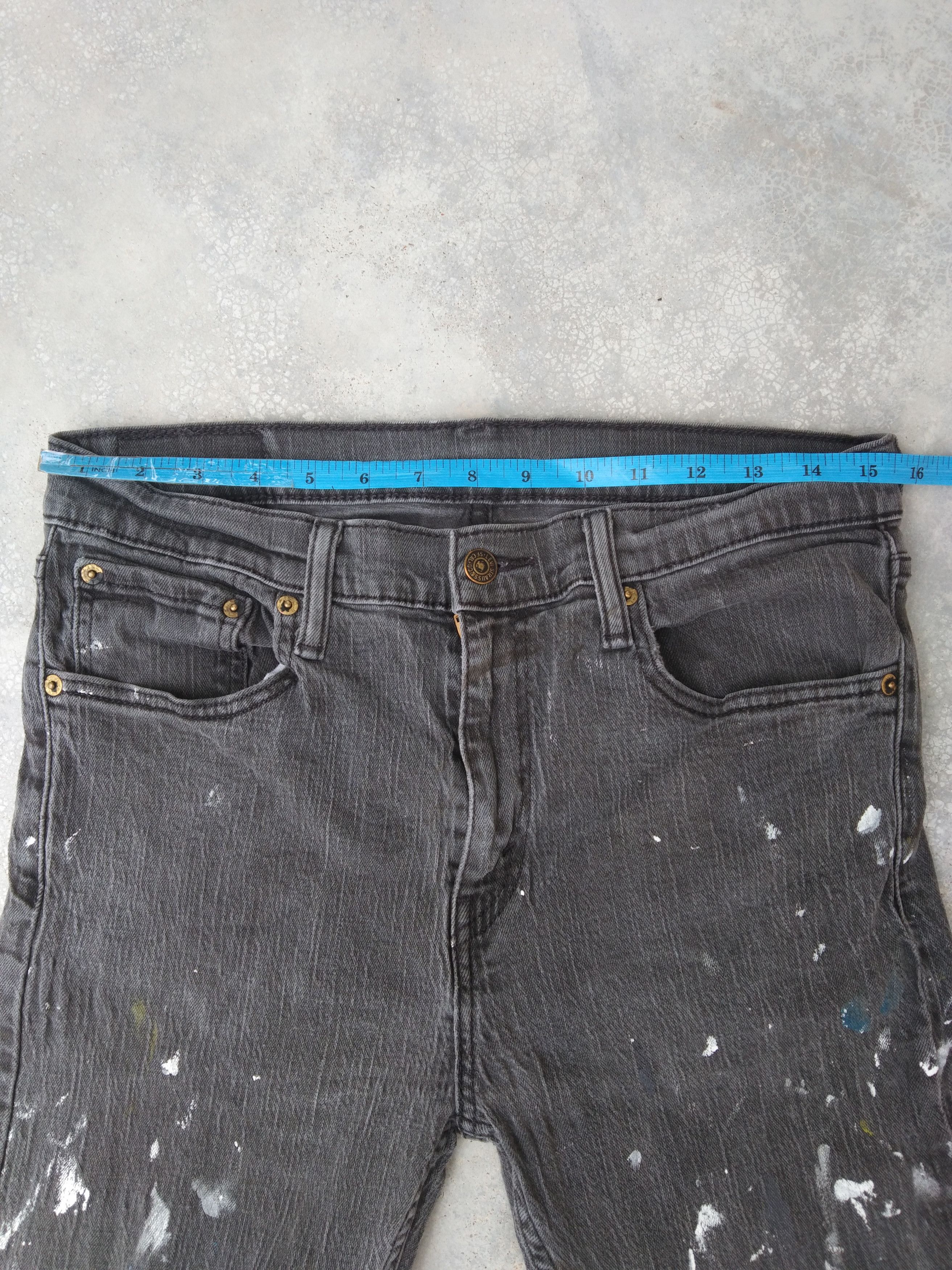 Jean × Levi's × Vintage Vintage Levis Jeans 508 Painter Distressed Denim 31x29 Size US 31 - 8 Thumbnail