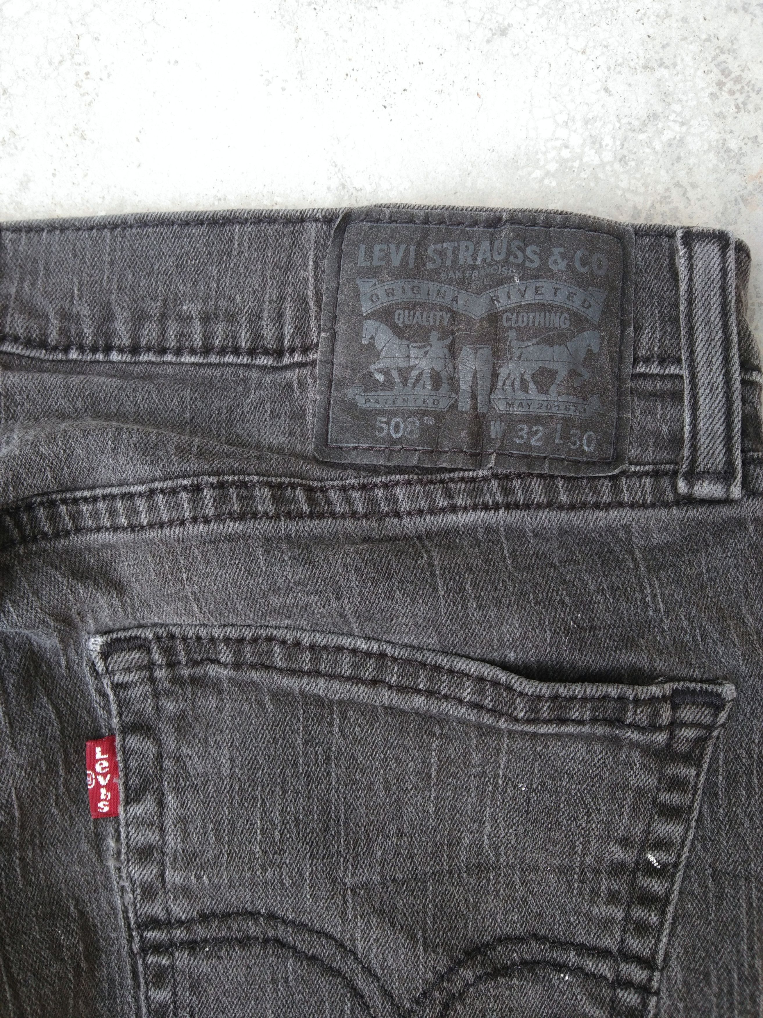 Jean × Levi's × Vintage Vintage Levis Jeans 508 Painter Distressed Denim 31x29 Size US 31 - 4 Thumbnail