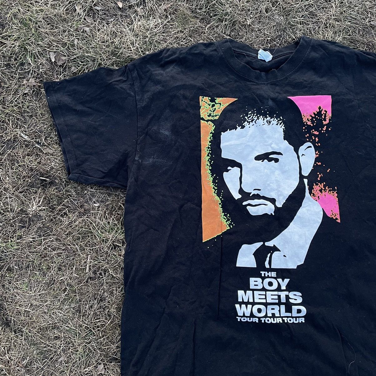 Vintage Vintage Y2K Drake Graphic Tee Rap Streetwear Black Boxy XL Size US XL / EU 56 / 4 - 3 Thumbnail