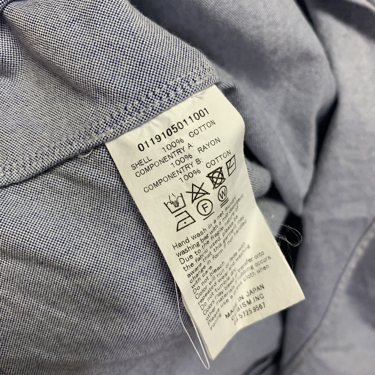 VISVIM 19SS ALBACORE LUNGTA SHIRT L/S GIZA