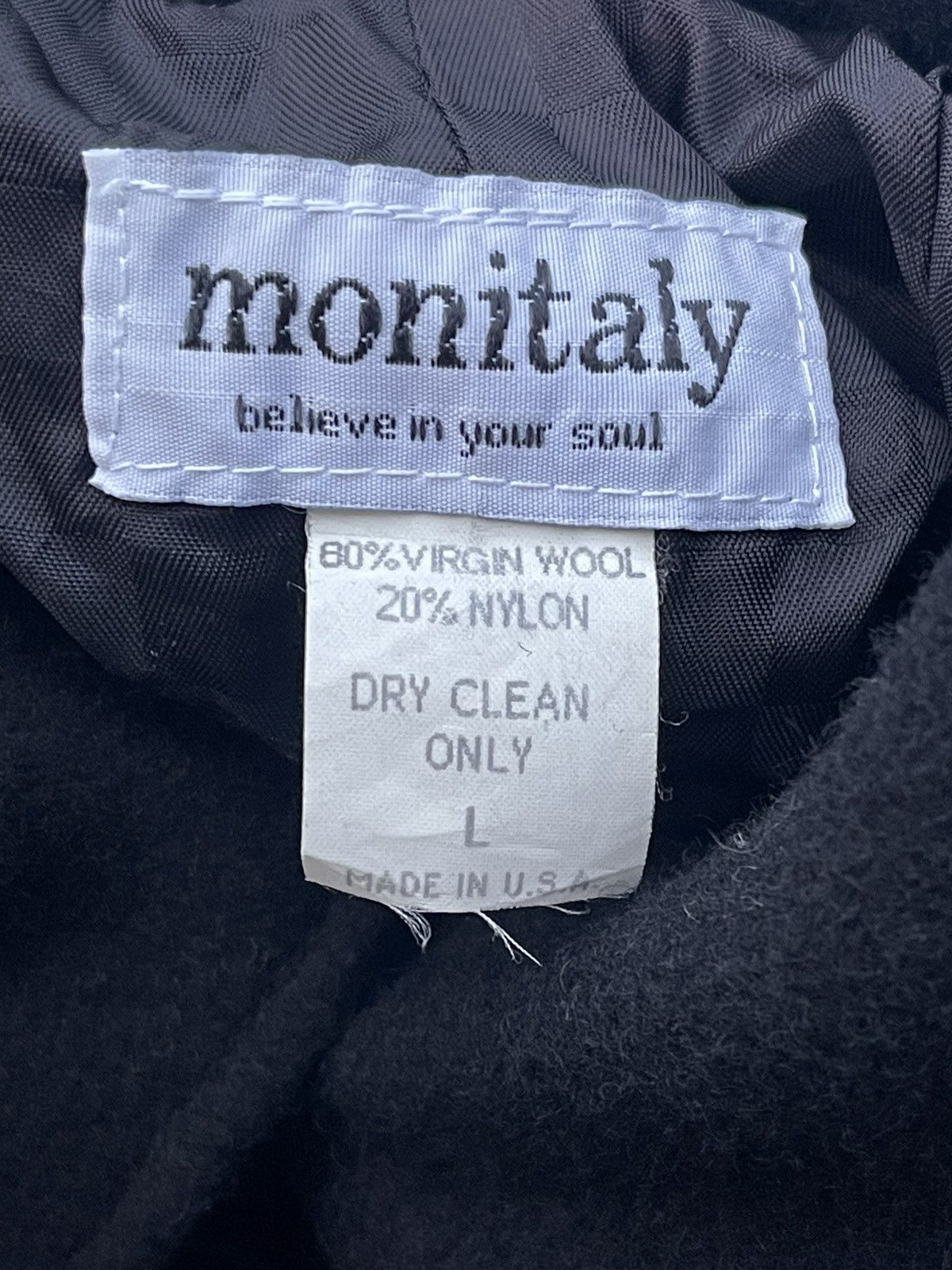 Monitaly Monitaly Wool Jacket Size US L / EU 52-54 / 3 - 8 Thumbnail