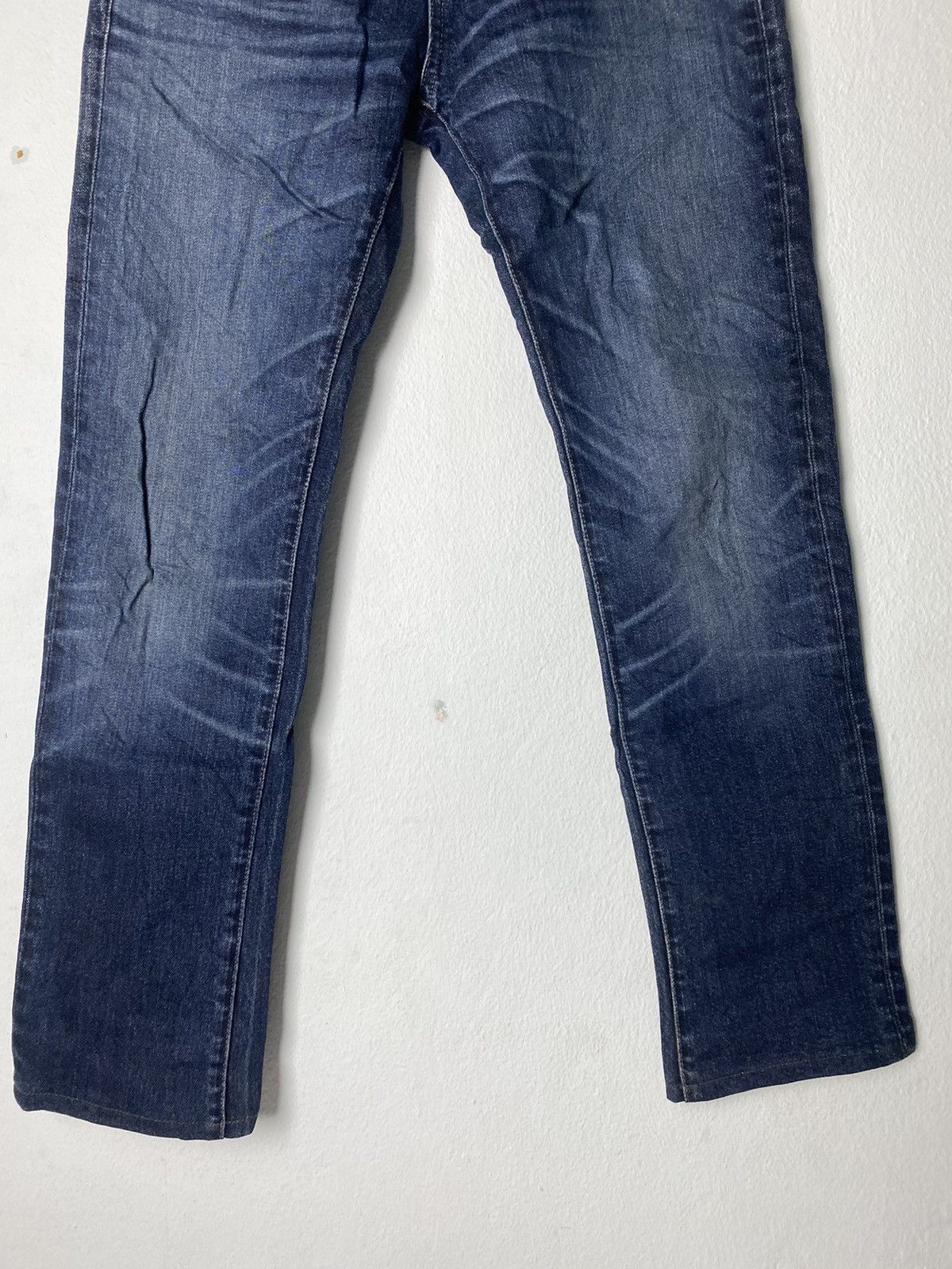 Designer × Japanese Brand Back Number Denim Pant Size US 31 - 3 Thumbnail