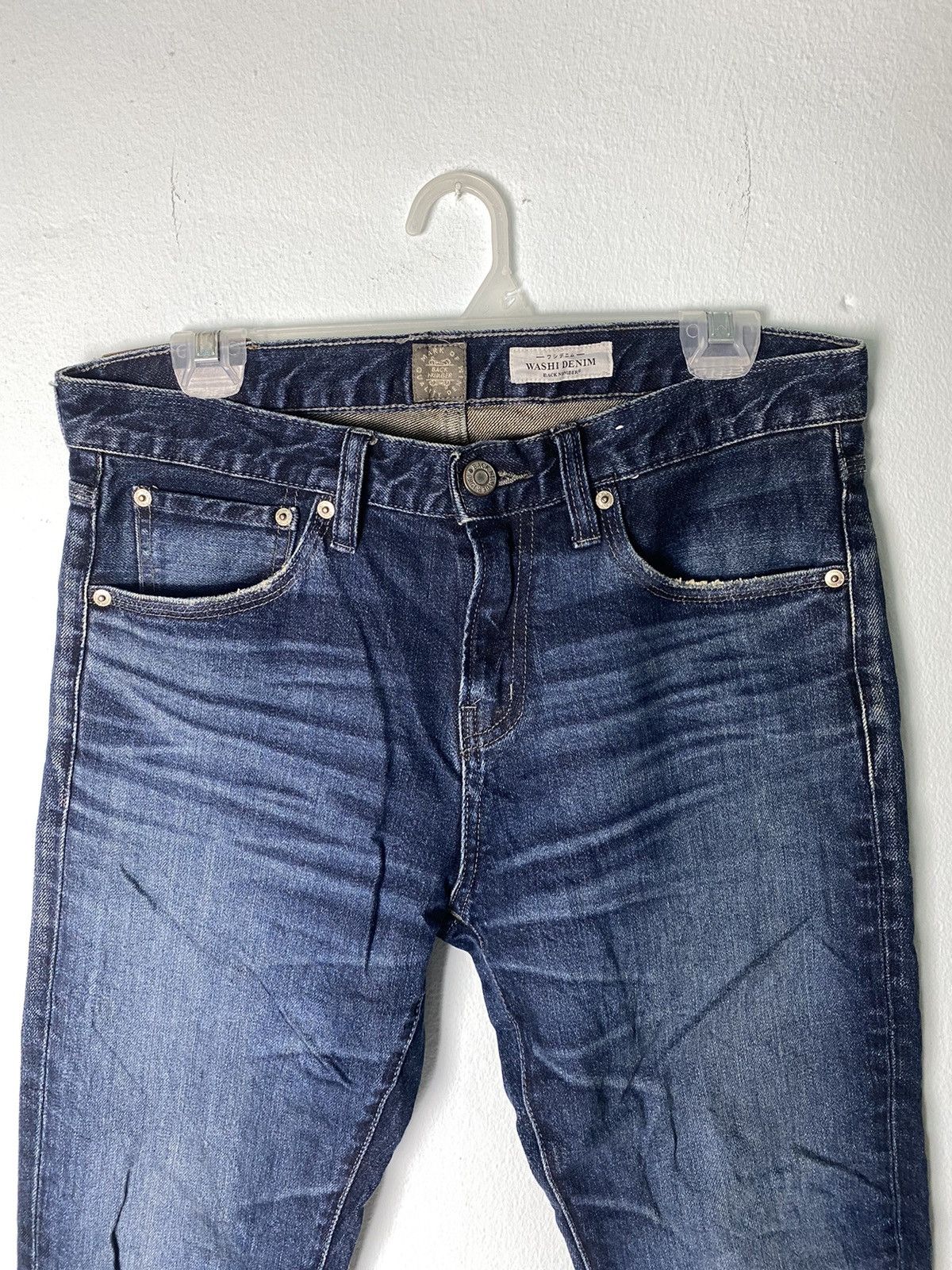 Designer × Japanese Brand Back Number Denim Pant Size US 31 - 2 Thumbnail