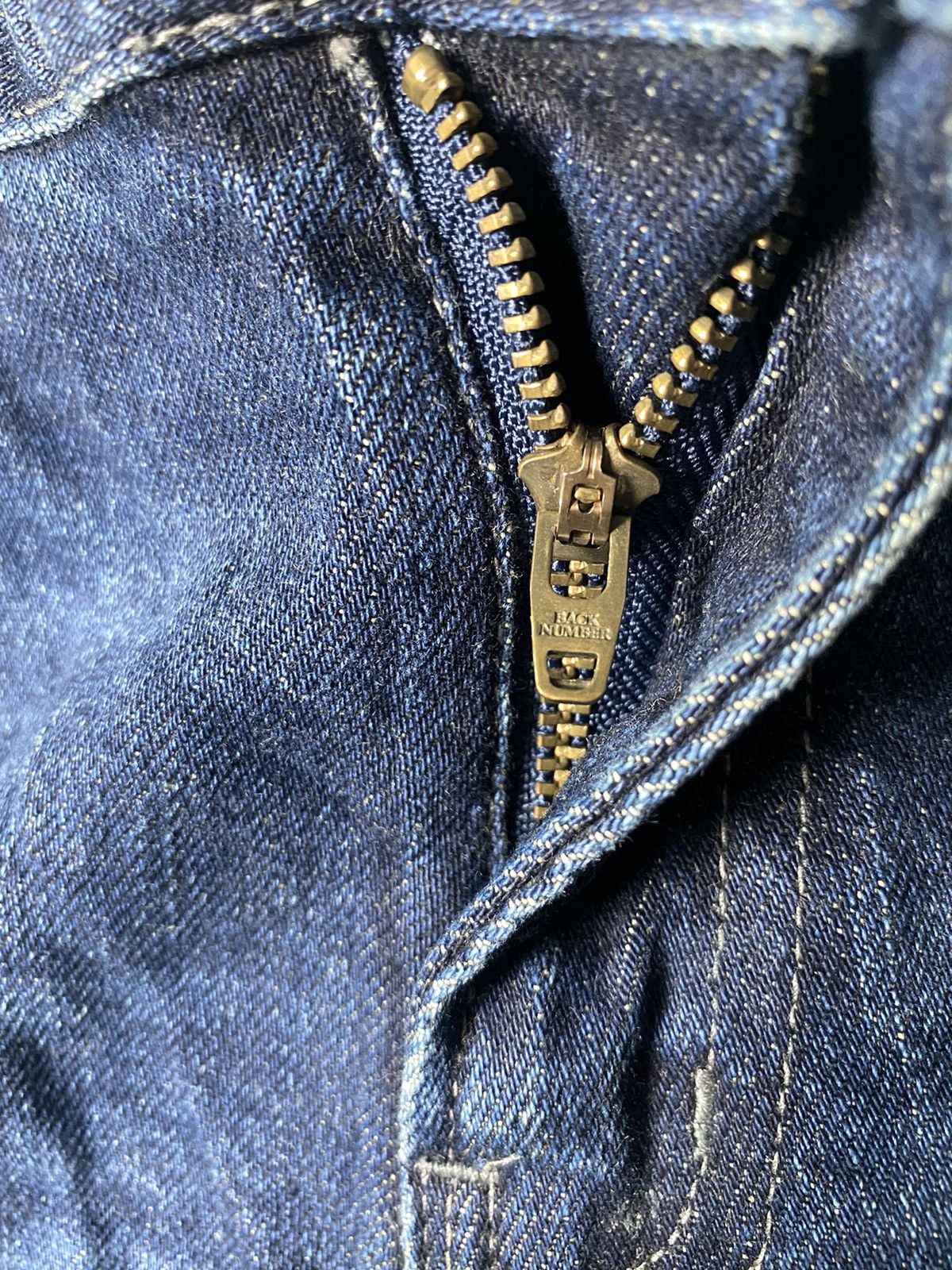 Designer × Japanese Brand Back Number Denim Pant Size US 31 - 5 Thumbnail