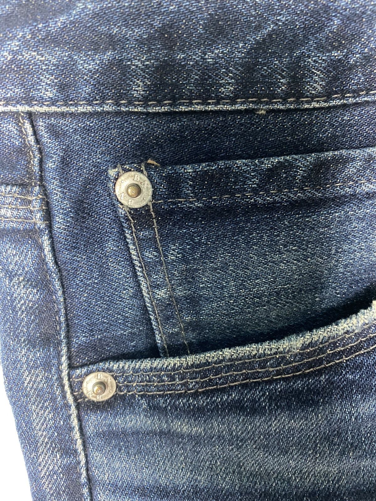 Designer × Japanese Brand Back Number Denim Pant Size US 31 - 6 Thumbnail