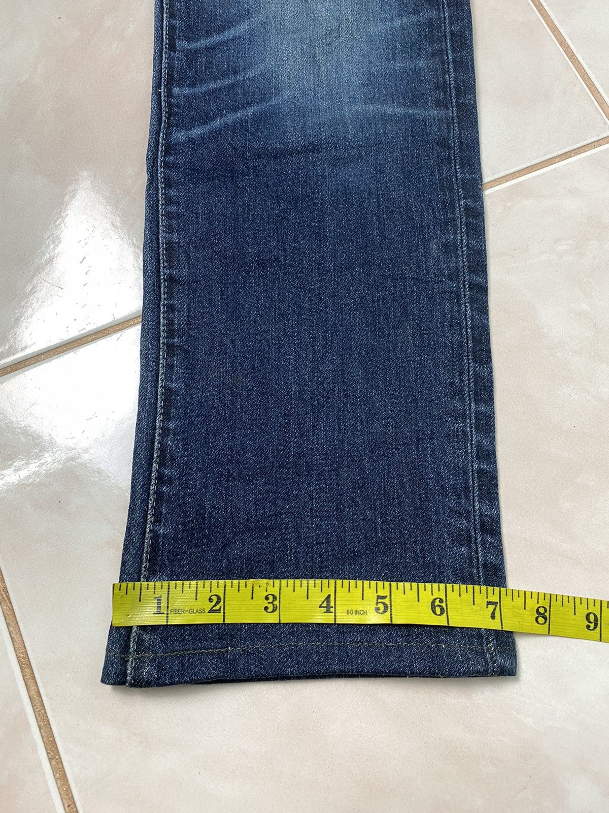 Designer × Japanese Brand Back Number Denim Pant Size US 31 - 15 Thumbnail