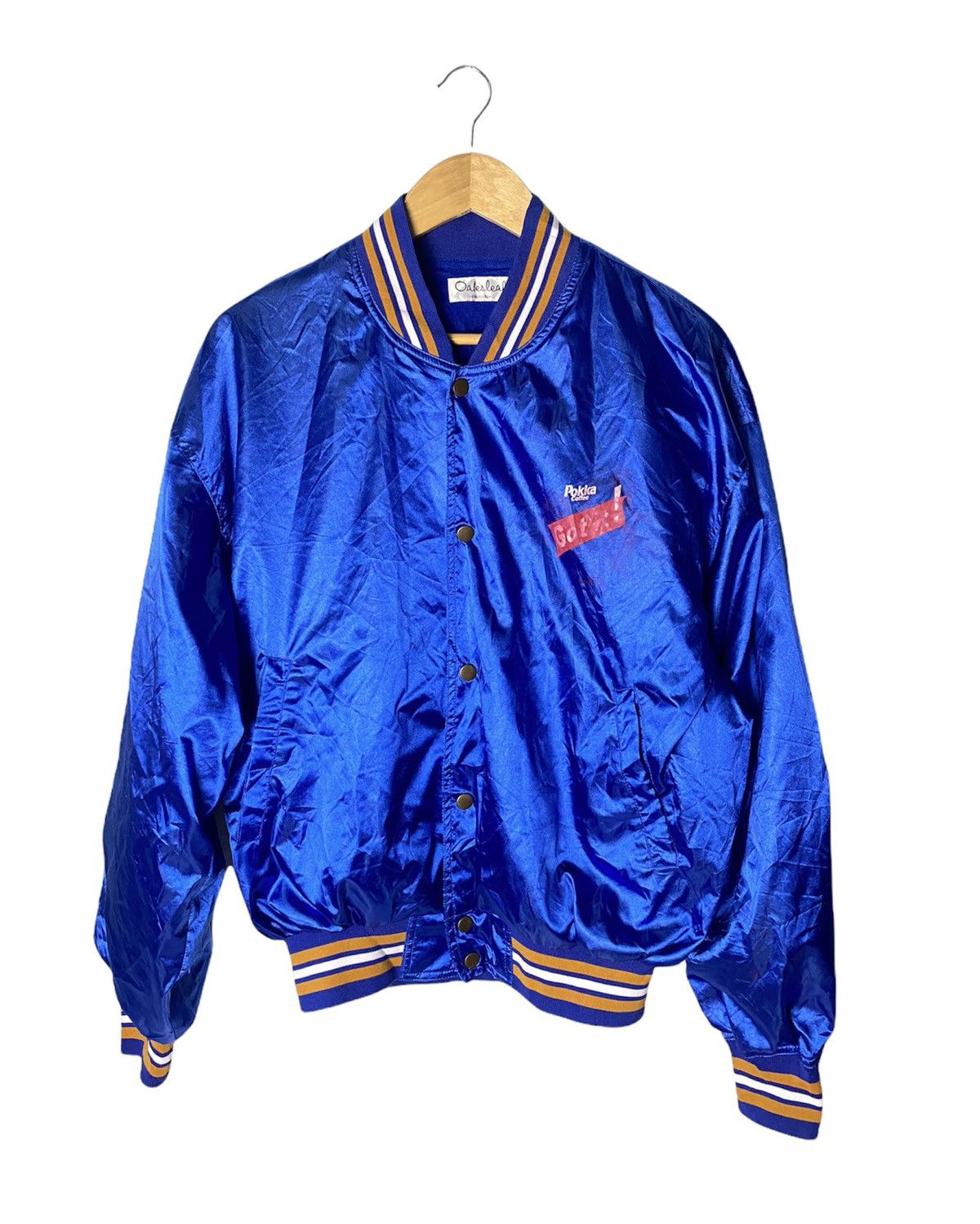 Japanese Brand × Vintage Vintage Pokka Coffee Bomber Jacket Size US M / EU 48-50 / 2 - 1 Thumbnail