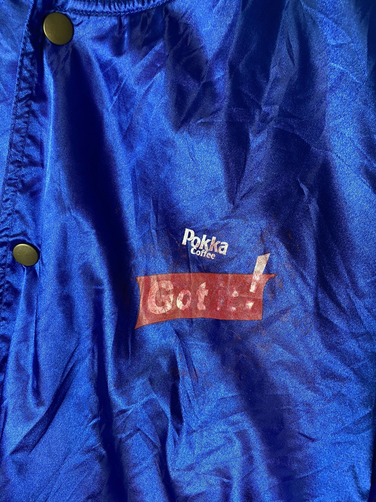 Japanese Brand × Vintage Vintage Pokka Coffee Bomber Jacket Size US M / EU 48-50 / 2 - 2 Thumbnail