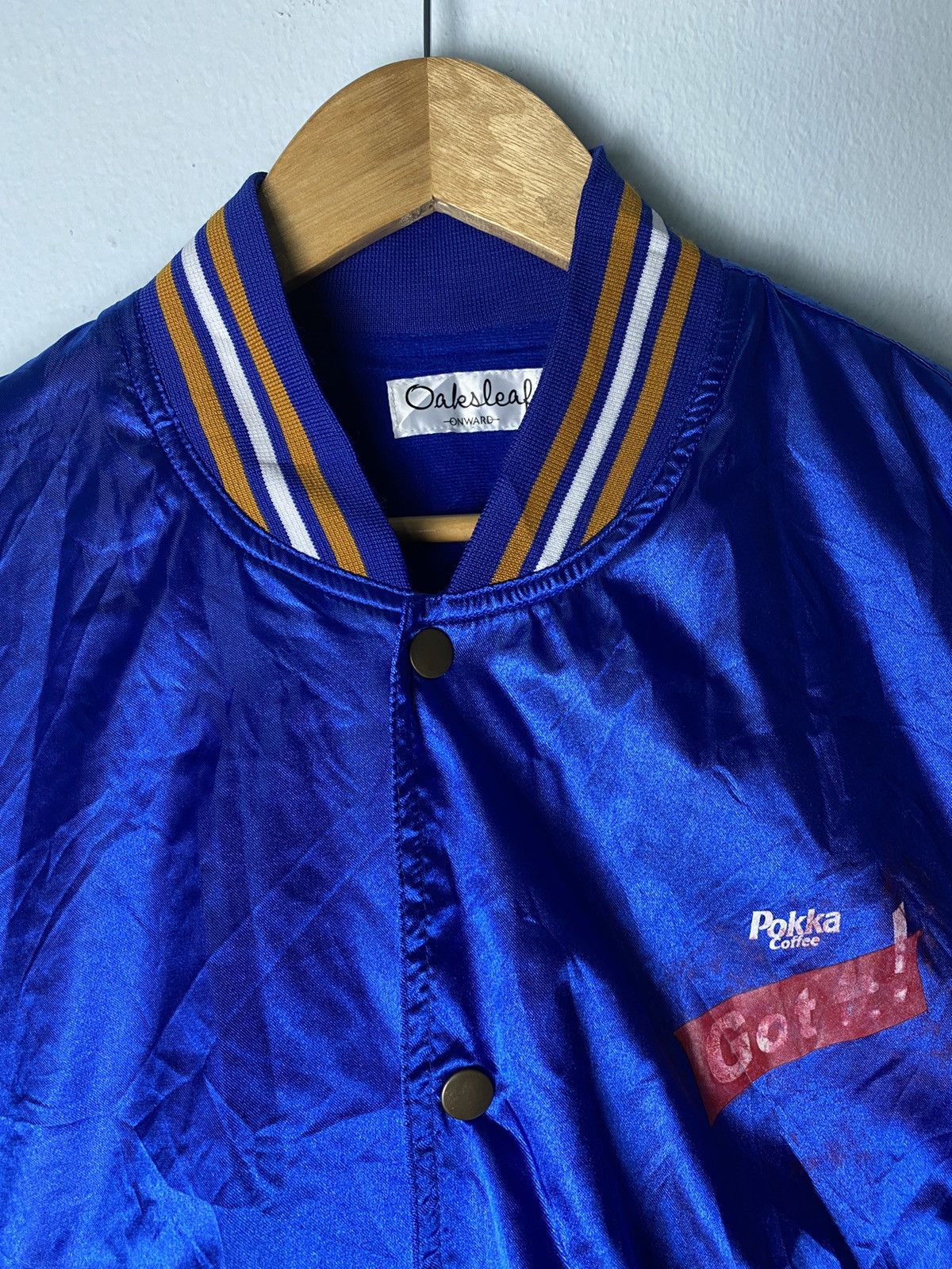 Japanese Brand × Vintage Vintage Pokka Coffee Bomber Jacket Size US M / EU 48-50 / 2 - 3 Thumbnail
