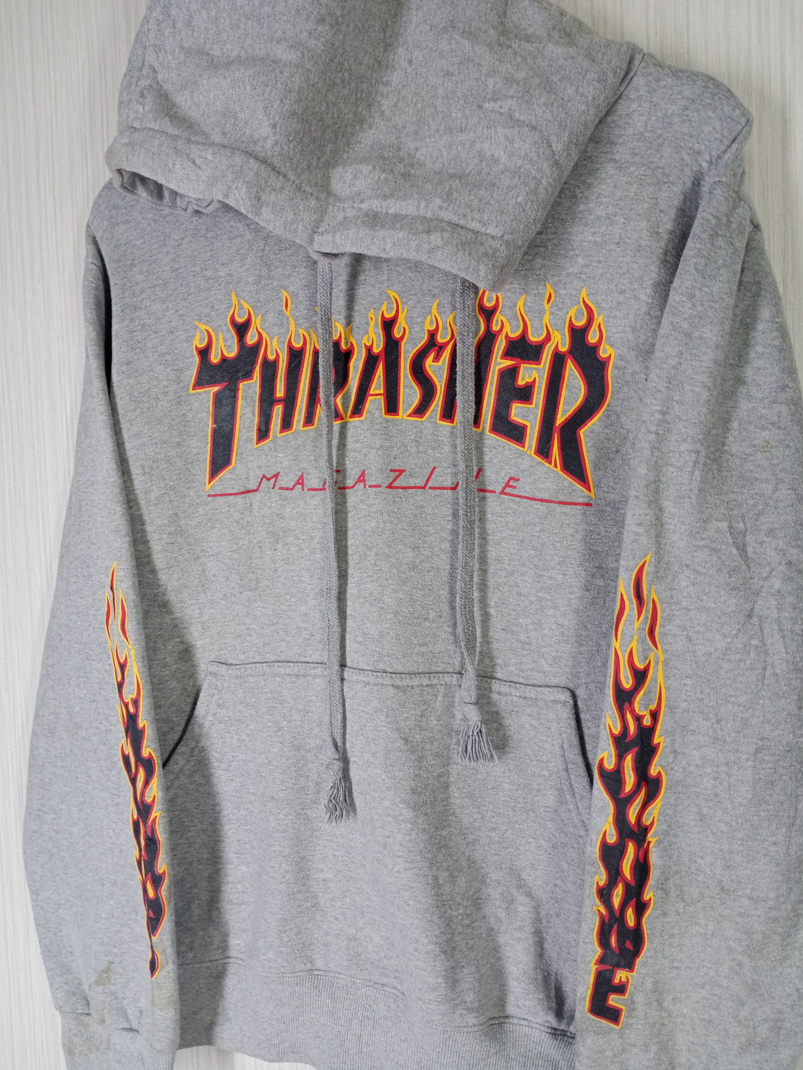 Vintage Thrasher Magazine Hoodie Sweatshirt Size US M / EU 48-50 / 2 - 2 Preview
