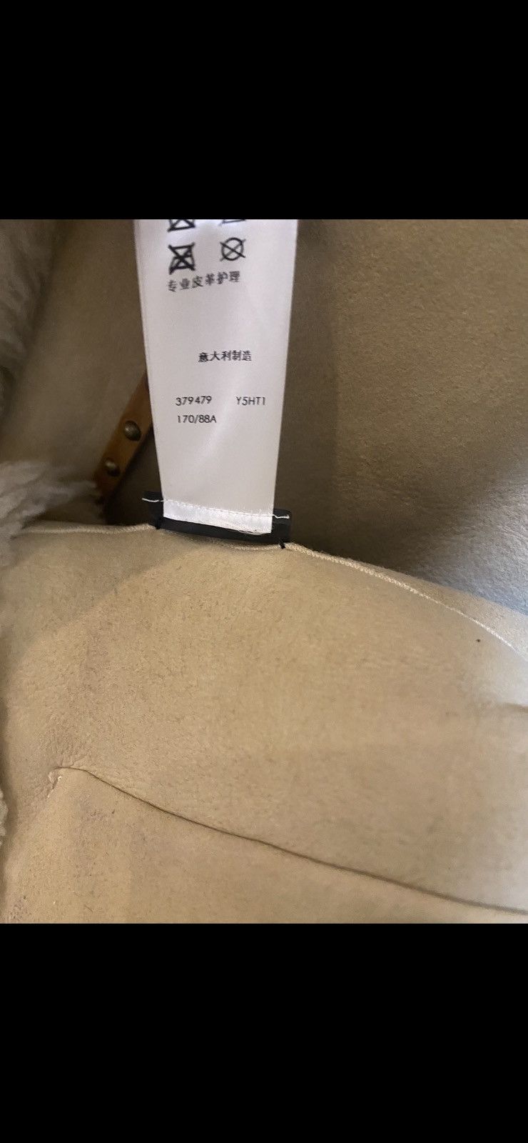 Hedi Slimane × Saint Laurent Paris SS15 Shearling Fur Studded Leather Trimmed Gilet Vest Size US S / EU 44-46 / 1 - 15 Thumbnail