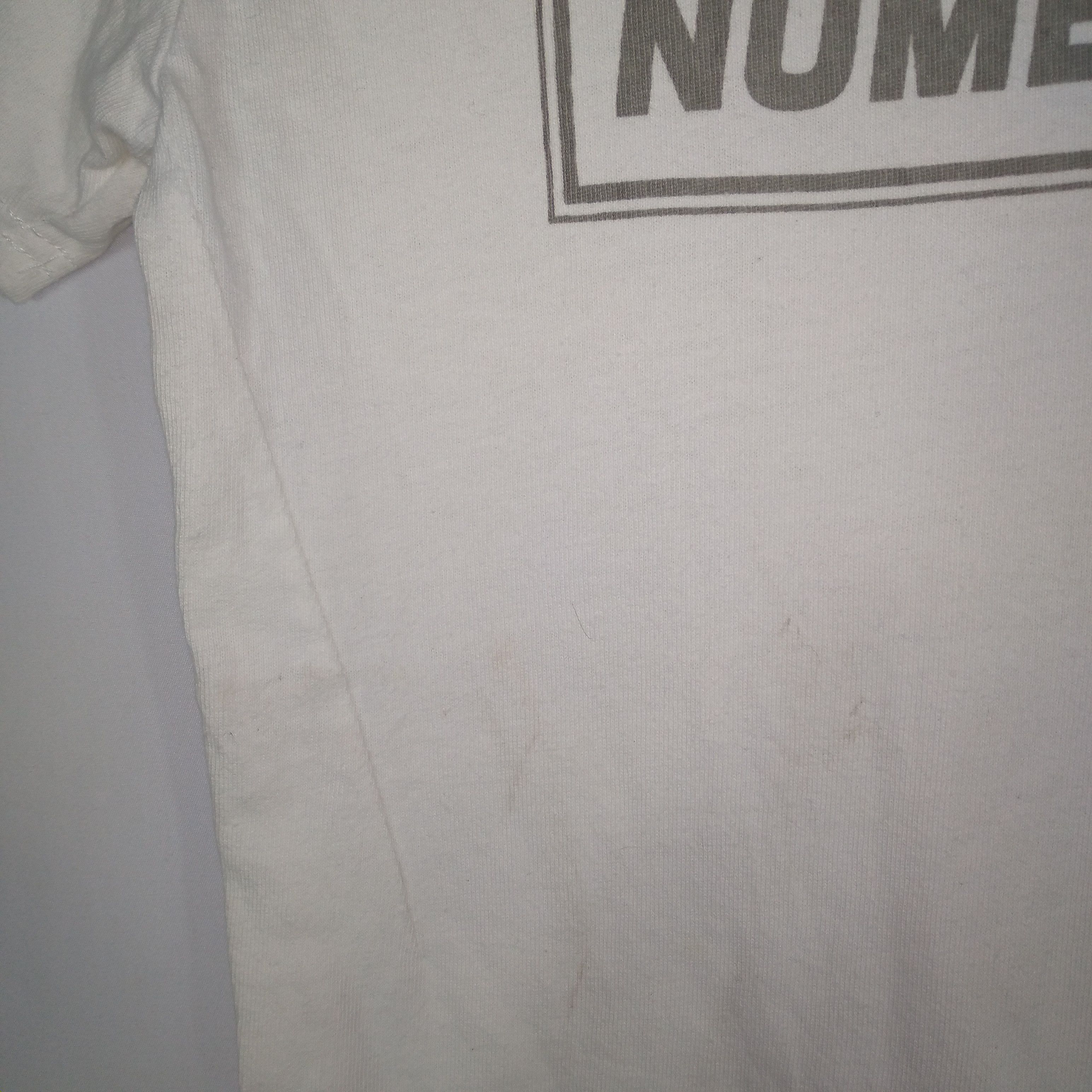 Japanese Brand × Number (N)ine × Vintage Japanese Brand Number (N)ine Box Logo Spellout Tee Size US XS / EU 42 / 0 - 7 Thumbnail