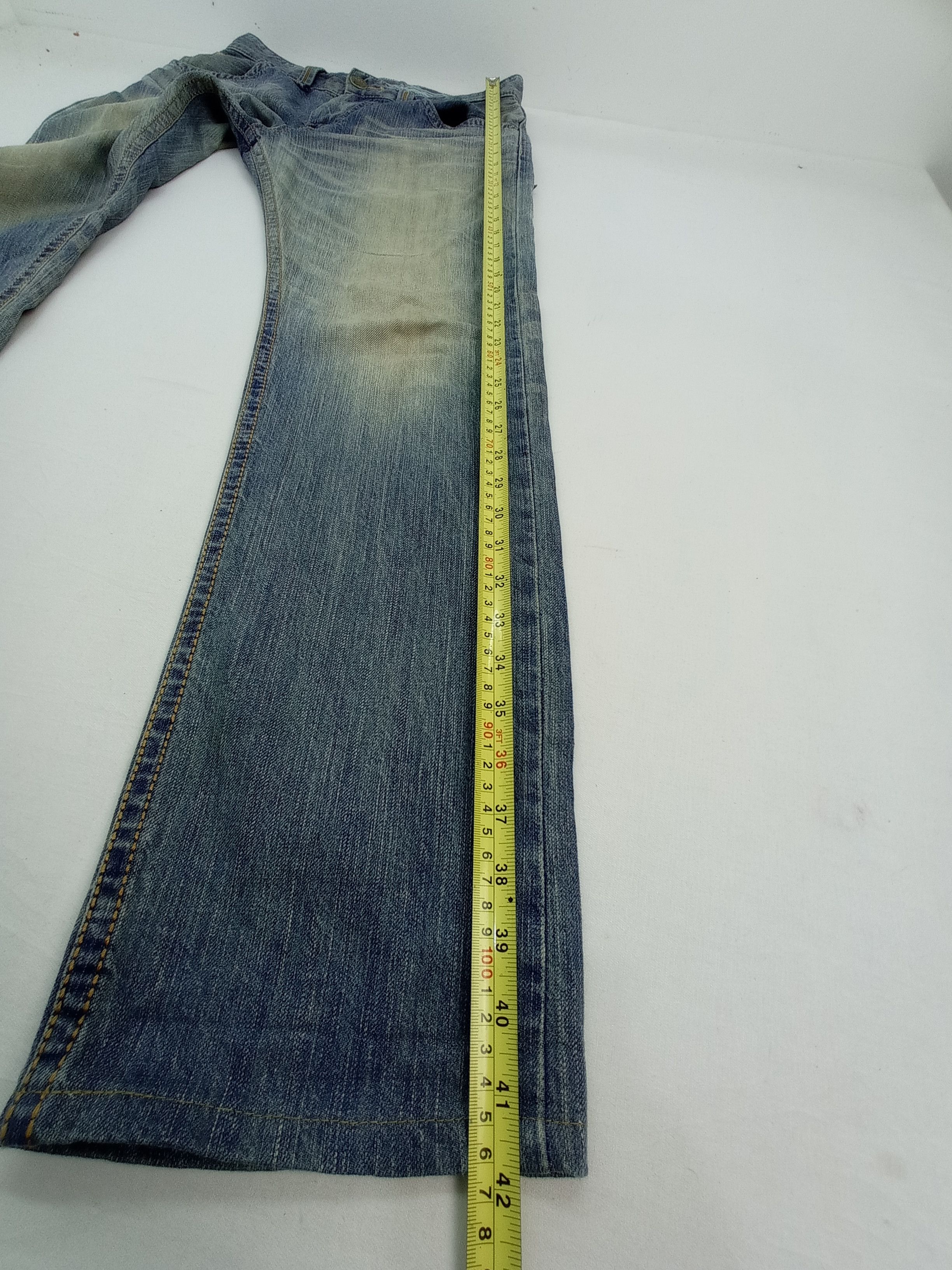 Edwin Vintage Edwin Faded Denim Pants Size US 31 - 15 Thumbnail