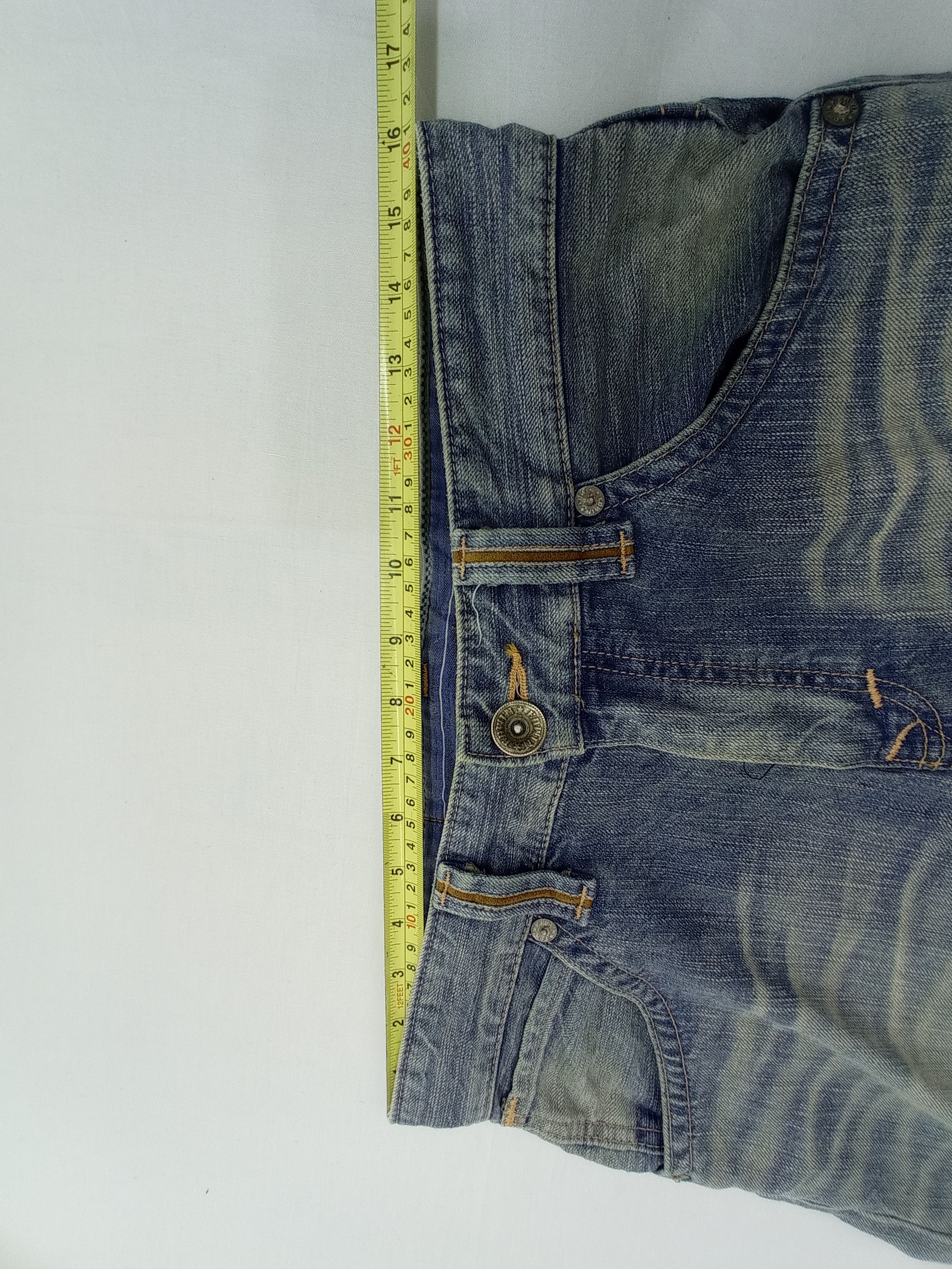 Edwin Vintage Edwin Faded Denim Pants Size US 31 - 20 Thumbnail