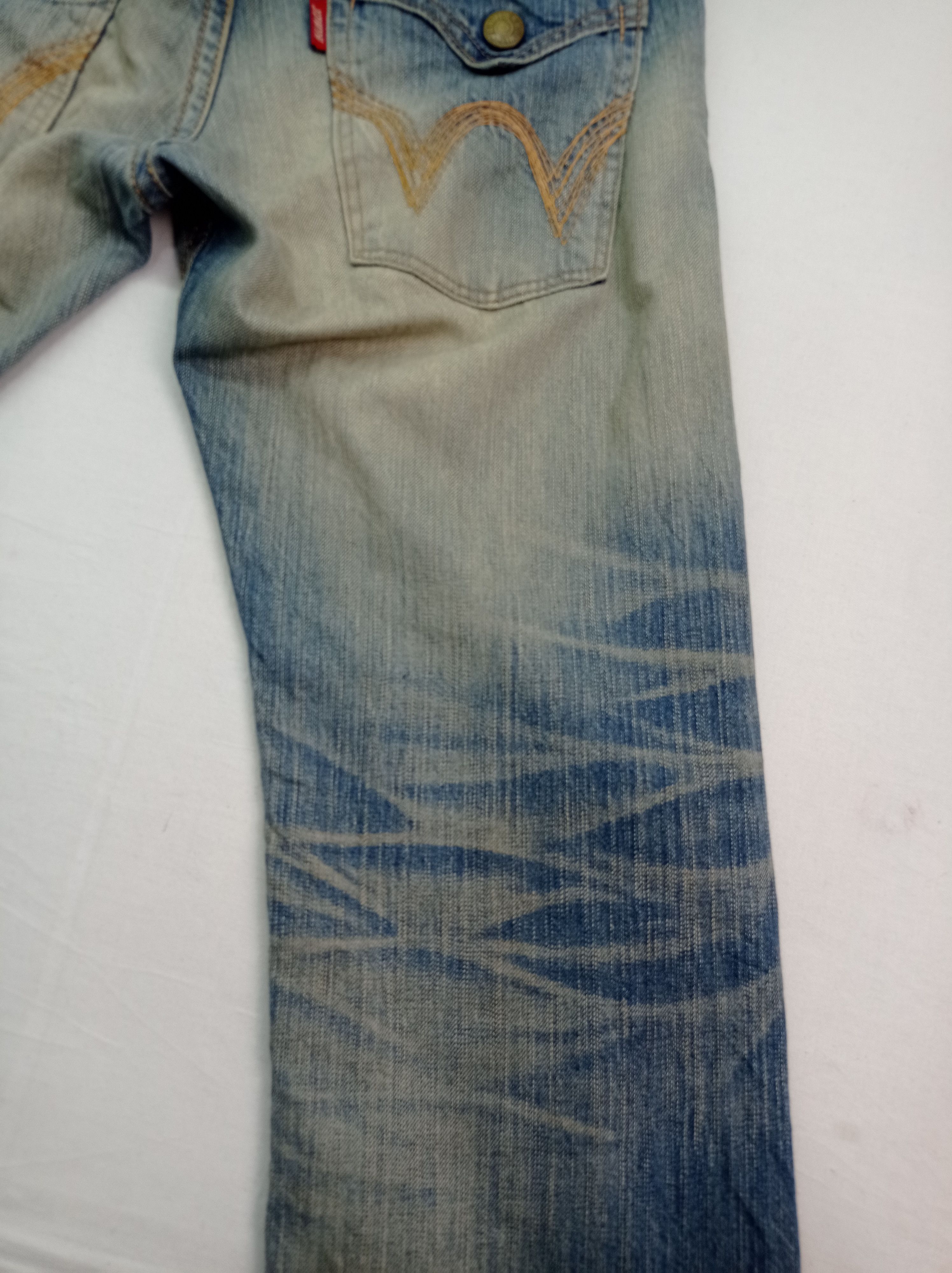 Edwin Vintage Edwin Faded Denim Pants Size US 31 - 12 Thumbnail