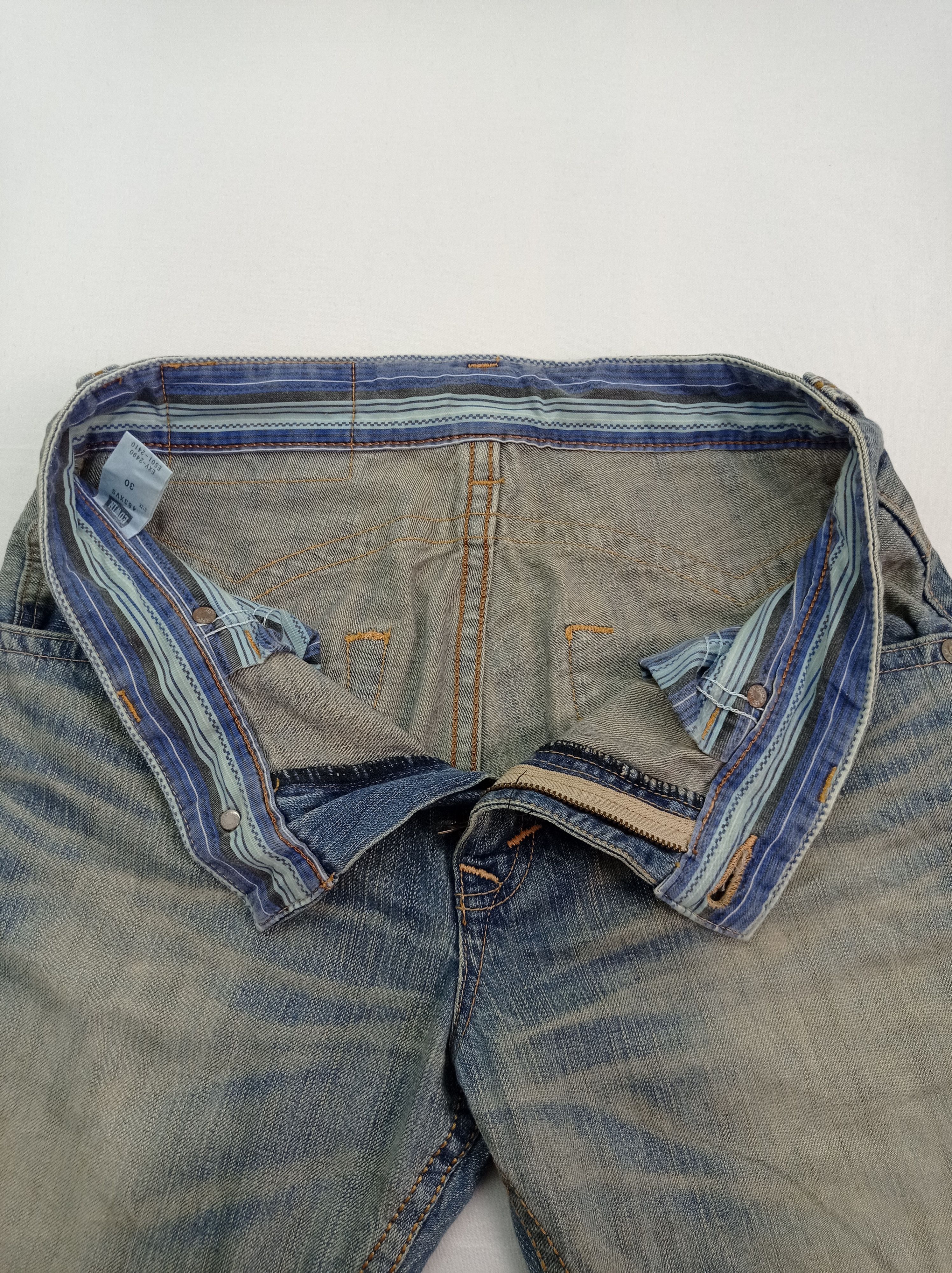 Edwin Vintage Edwin Faded Denim Pants Size US 31 - 4 Thumbnail