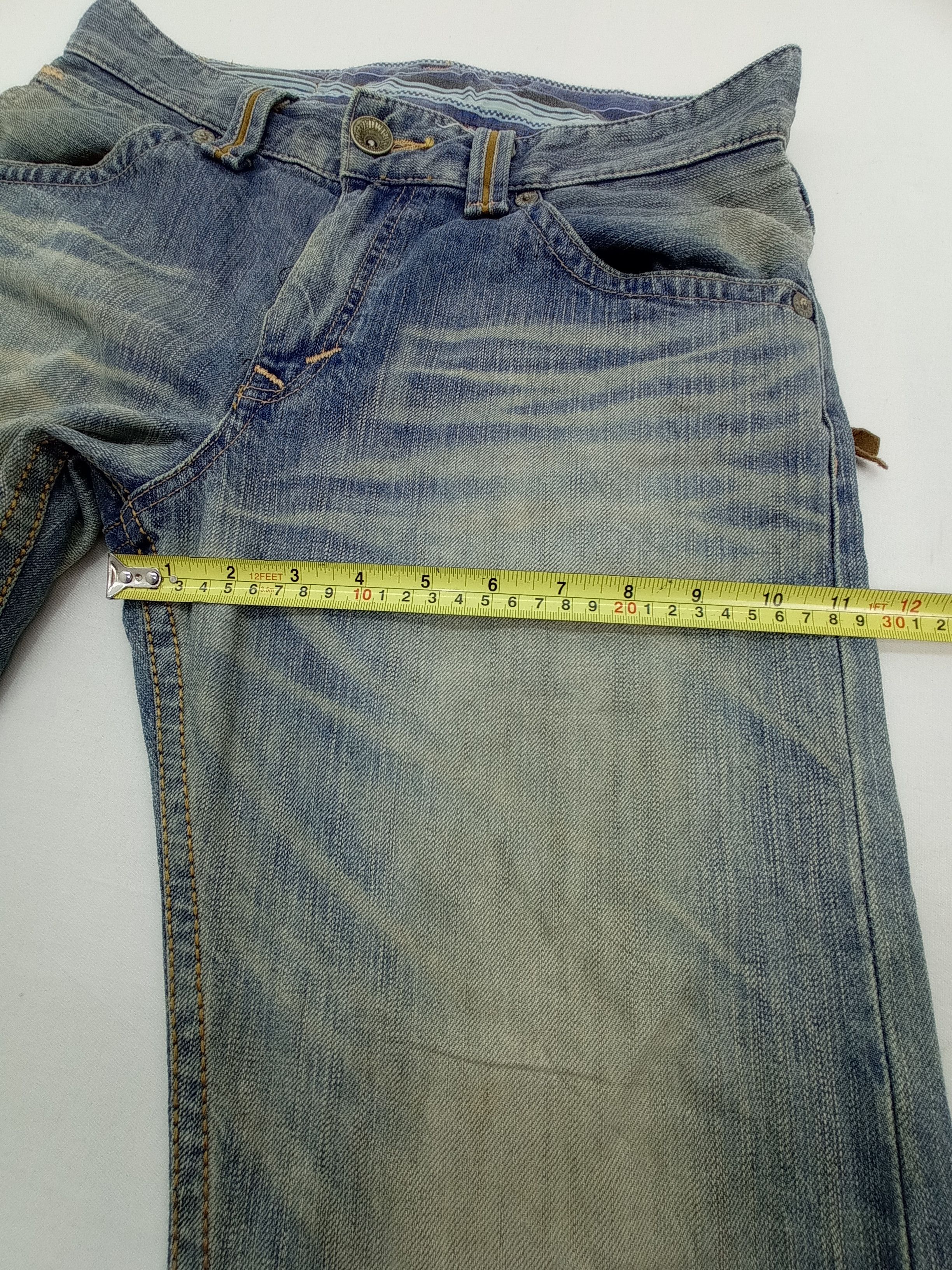 Edwin Vintage Edwin Faded Denim Pants Size US 31 - 18 Thumbnail