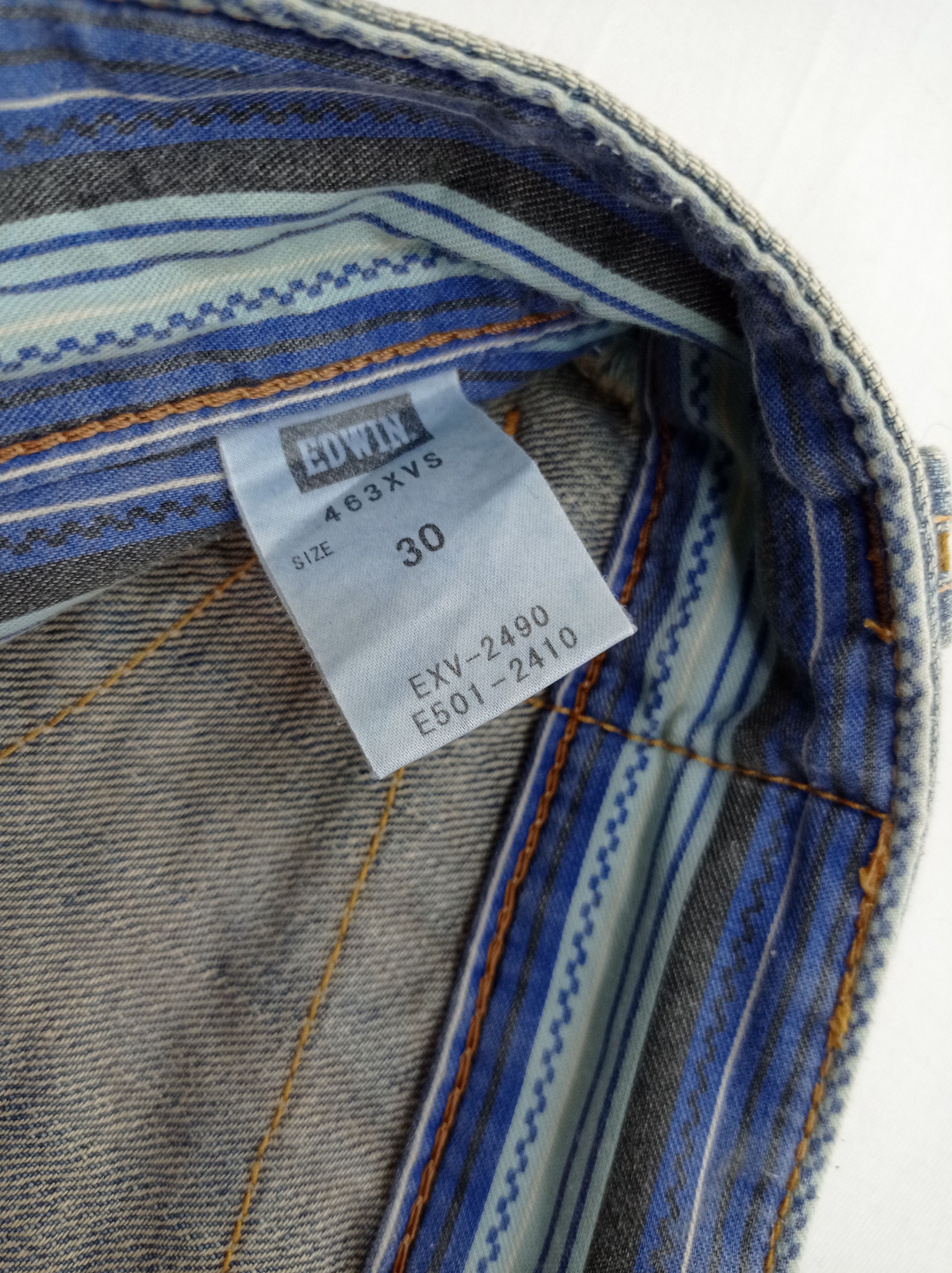 Edwin Vintage Edwin Faded Denim Pants Size US 31 - 3 Thumbnail