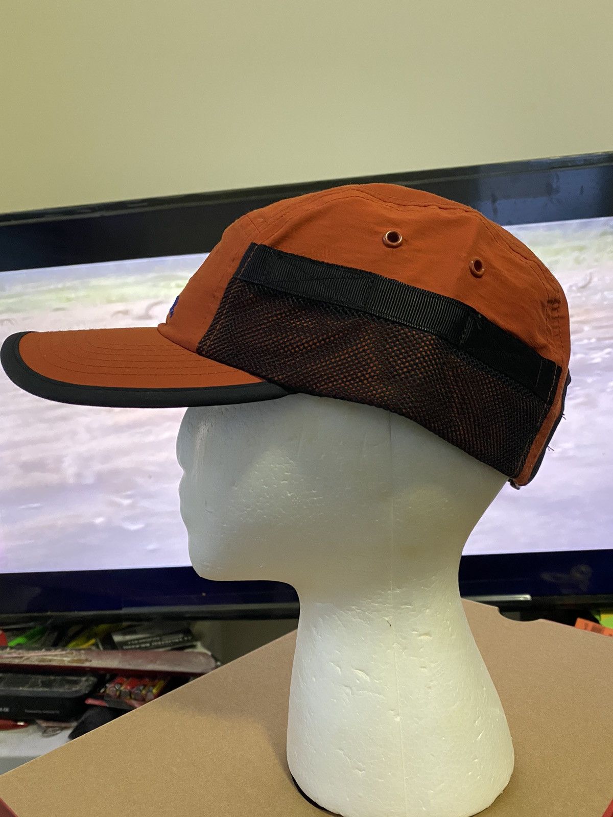 Supreme × Timberland Supreme x Timberland 5 Panel Camp Cap Rust Orange Size ONE SIZE - 4 Thumbnail