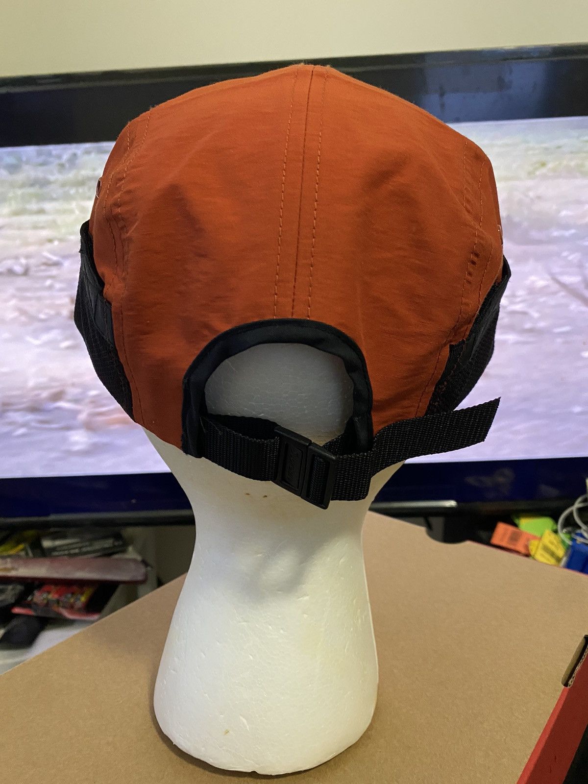 Supreme × Timberland Supreme x Timberland 5 Panel Camp Cap Rust Orange Size ONE SIZE - 5 Thumbnail