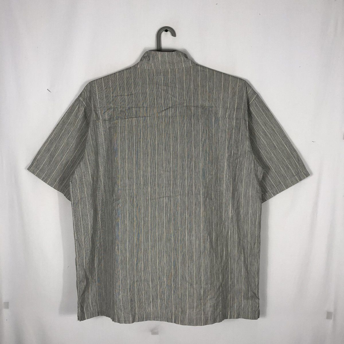 Renoma × Vintage Vintage Renoma Full Zipper Short Sleeves Worker Shirts Size US XL / EU 56 / 4 - 5 Thumbnail