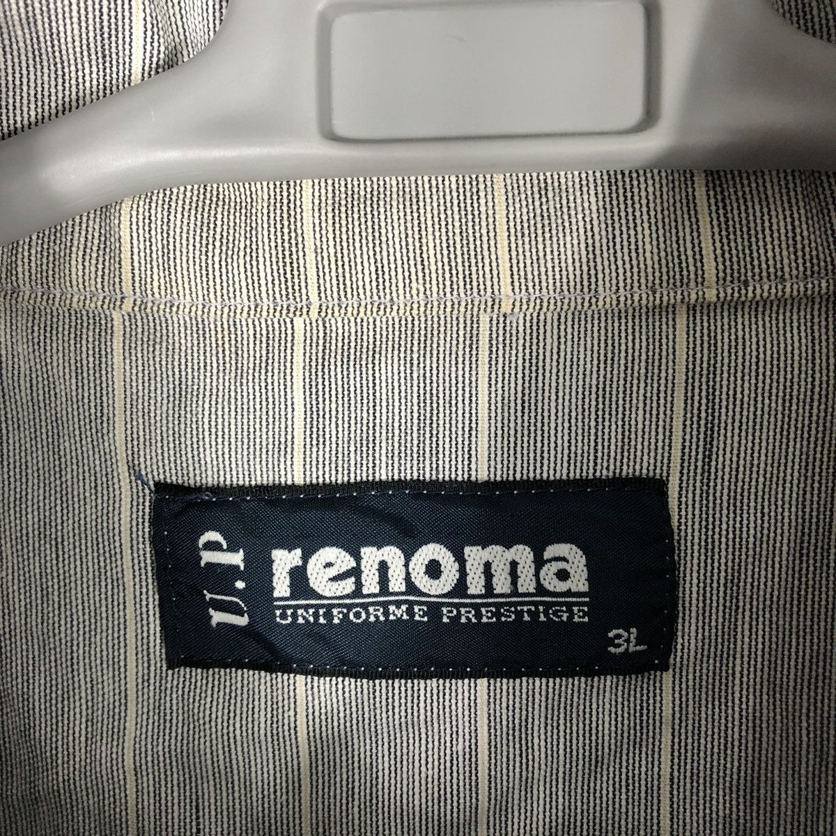 Renoma × Vintage Vintage Renoma Full Zipper Short Sleeves Worker Shirts Size US XL / EU 56 / 4 - 10 Thumbnail
