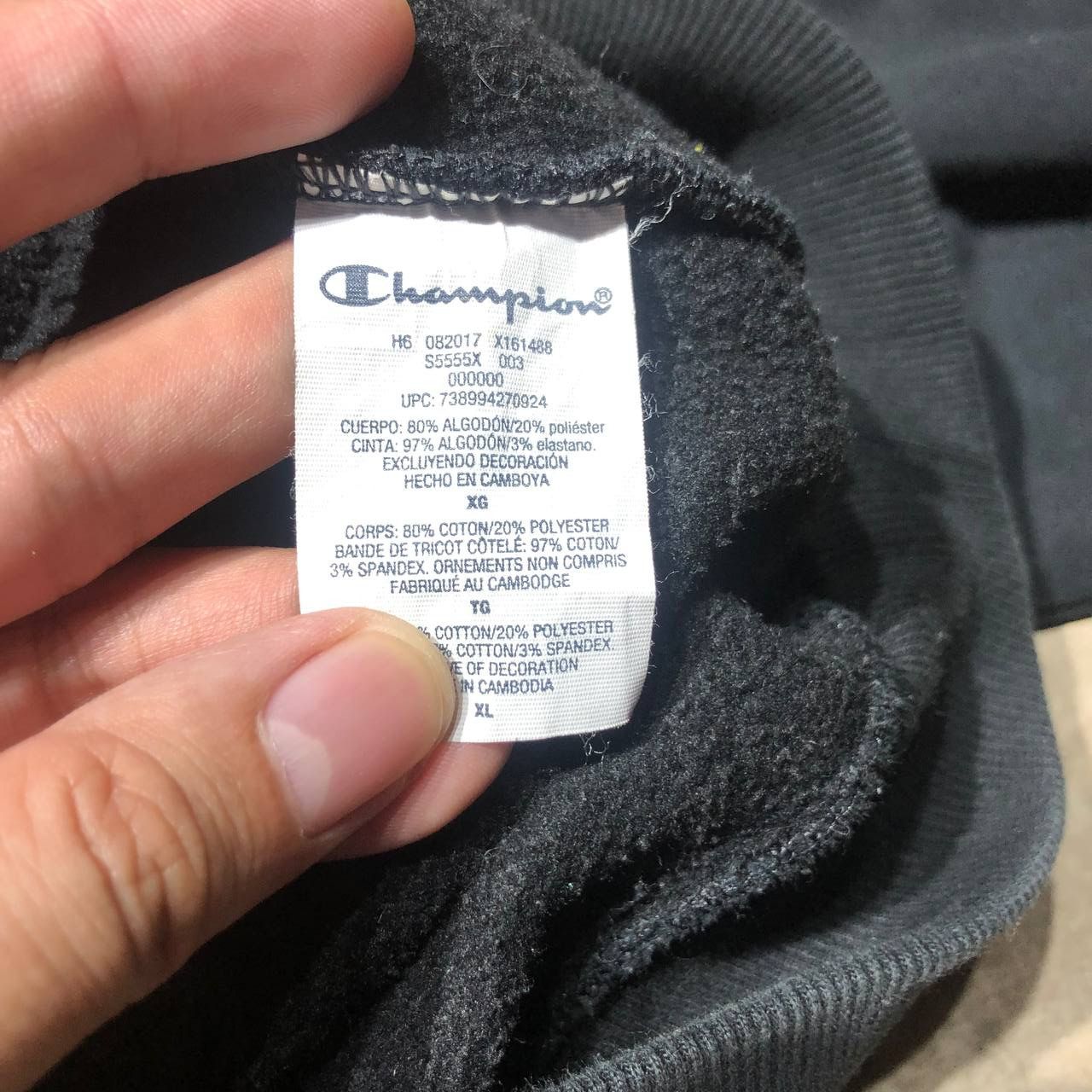 Champion × Supreme Supreme X Champion Triple C logo Embroidered Hoodie Size US XXL / EU 58 / 5 - 9 Thumbnail