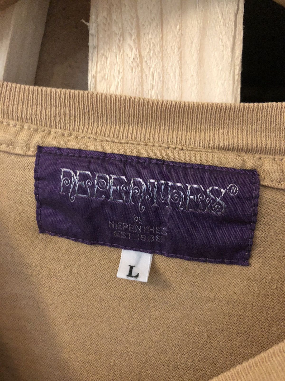 Needles × Nepenthes Nepenthes Purple label Embroidered Longsleeve Pocket T-Shirt Size US L / EU 52-54 / 3 - 4 Thumbnail