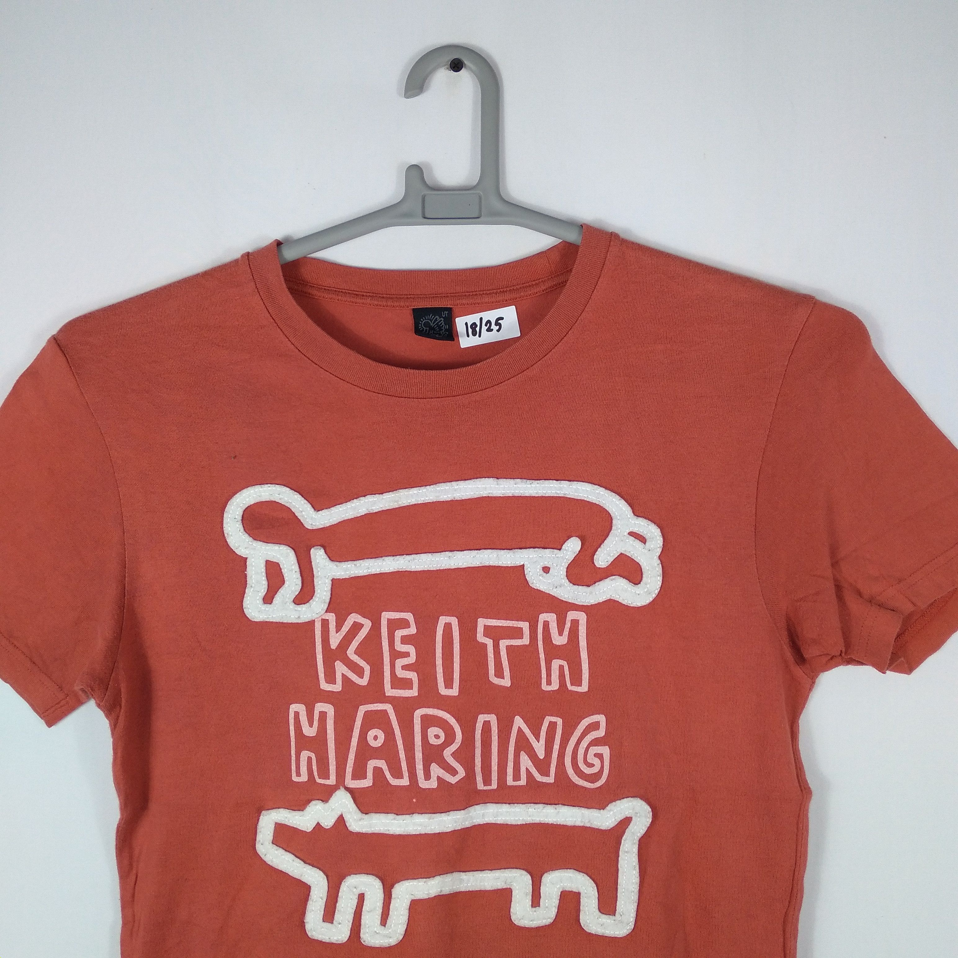 Designer × Keith Haring Keith Haring Big Velvet Print Tee Size US XS / EU 42 / 0 - 2 Thumbnail