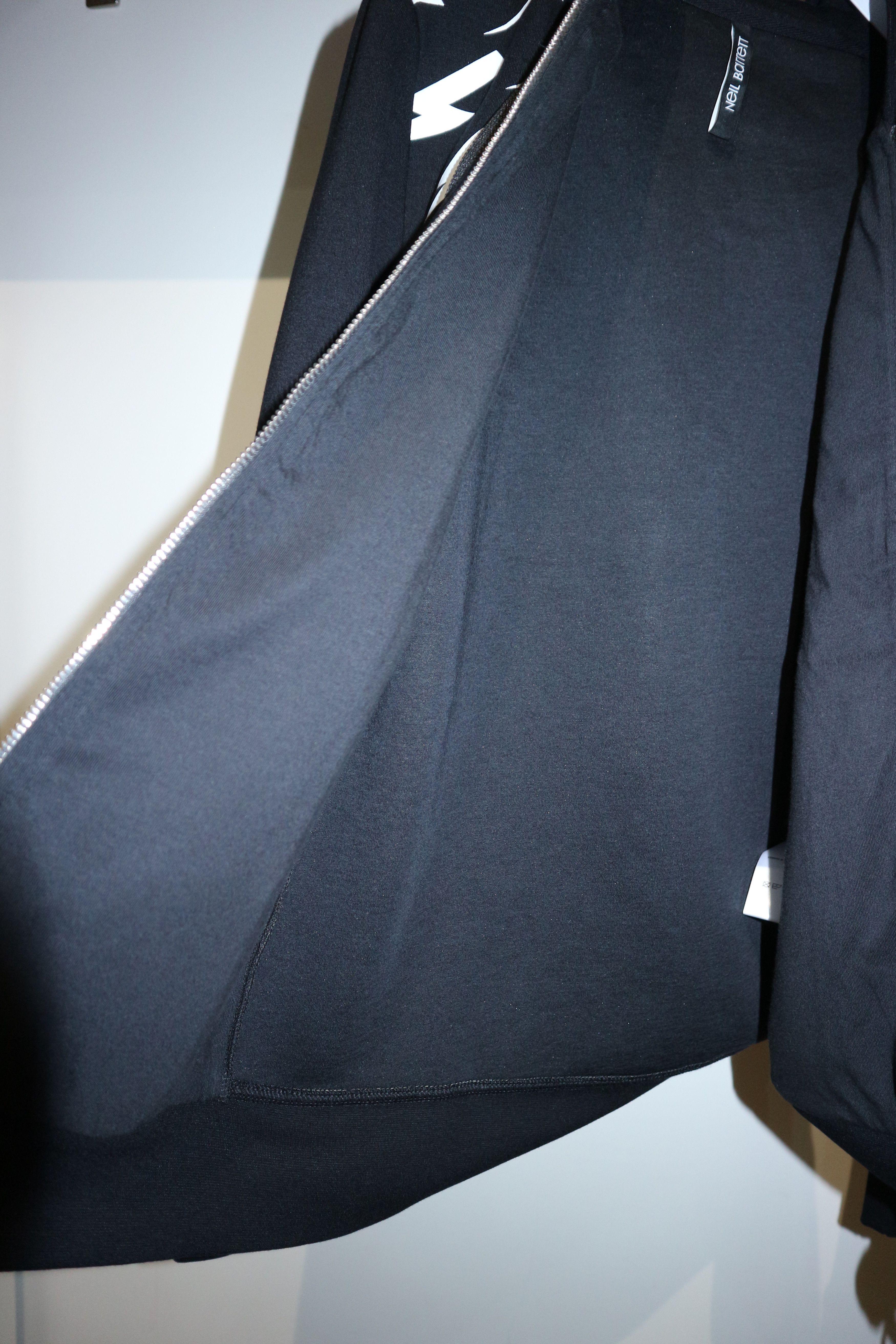 Neil Barrett lightning bolt noprene hoodie Size US XS / EU 42 / 0 - 12 Thumbnail