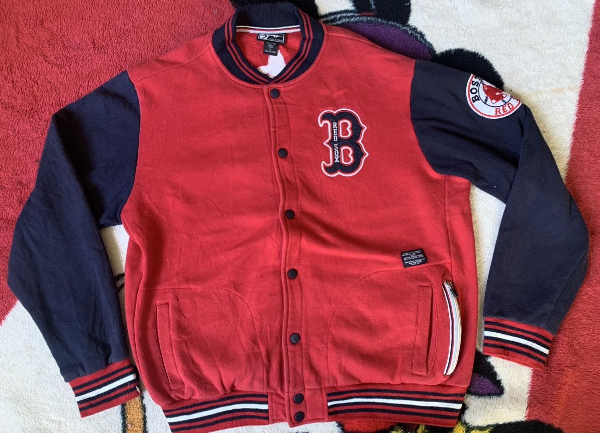 MLB VINTAGE MLB BOSTON RED SOX VARSITY JACKET COTTON Size US L / EU 52-54 / 3 - 3 Thumbnail