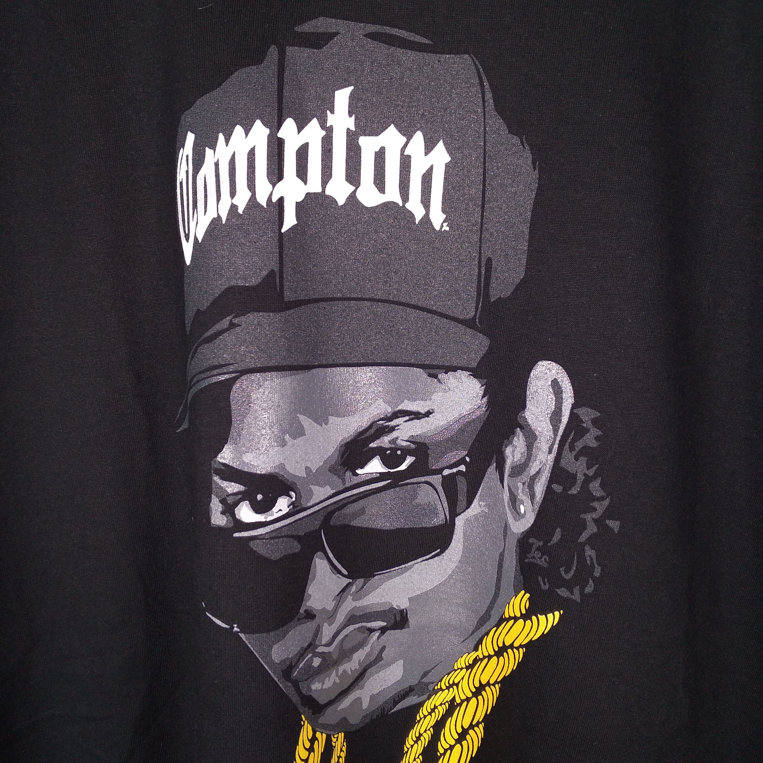 Band Tees × Rap Tees Vintage Legendary Rappers Eazy E Big Image Tee Size US L / EU 52-54 / 3 - 3 Thumbnail