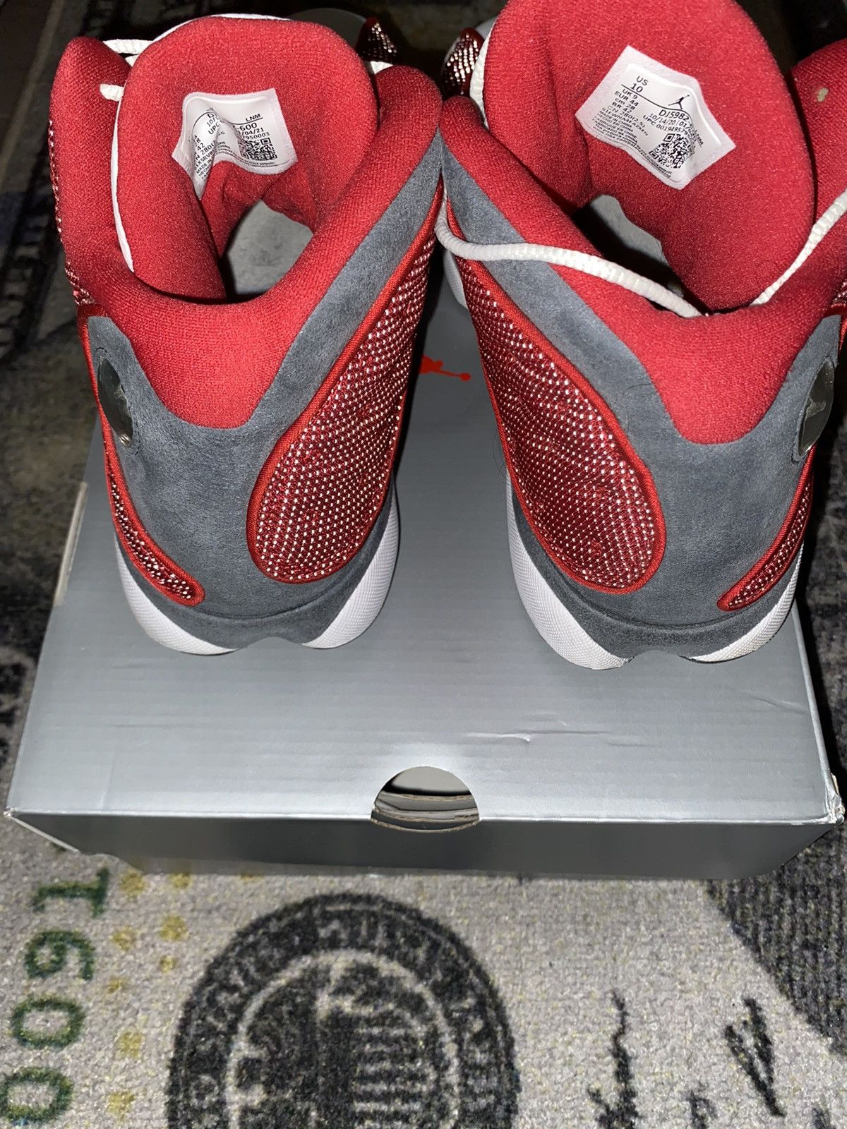 Jordan Brand × Nike Jordan 13 Retro Gym Red Flint Grey Size US 10 / EU 43 - 5 Thumbnail