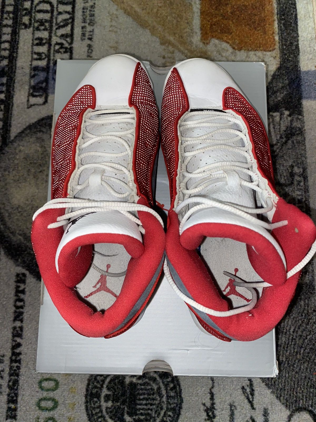 Jordan Brand × Nike Jordan 13 Retro Gym Red Flint Grey Size US 10 / EU 43 - 7 Thumbnail