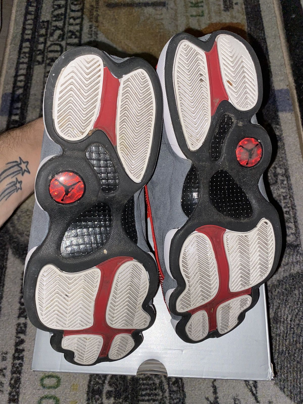 Jordan Brand × Nike Jordan 13 Retro Gym Red Flint Grey Size US 10 / EU 43 - 8 Thumbnail