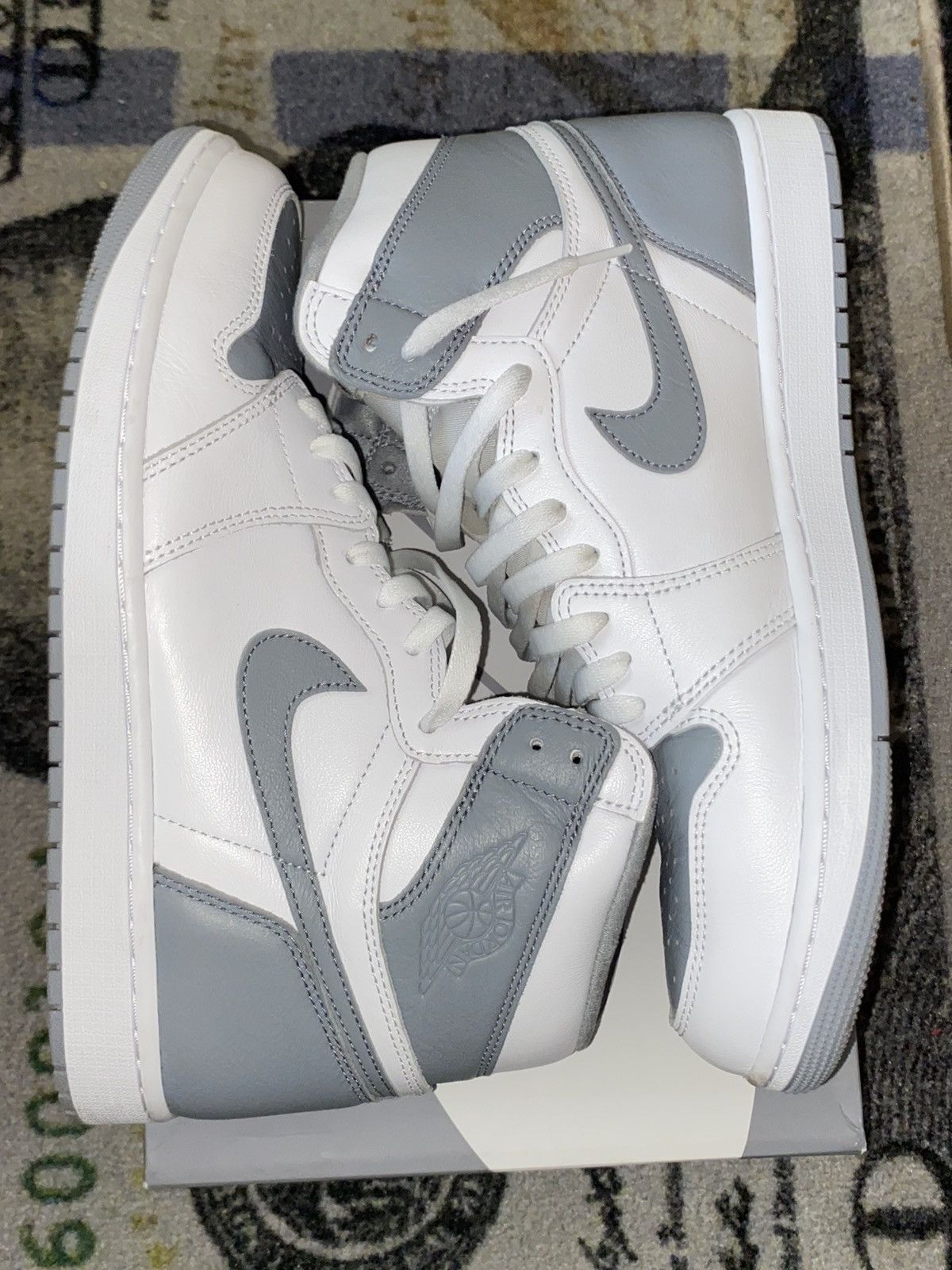 Jordan Brand × Nike Jordan 1 Retro High OG Steath Size US 12 / EU 45 - 1 Thumbnail