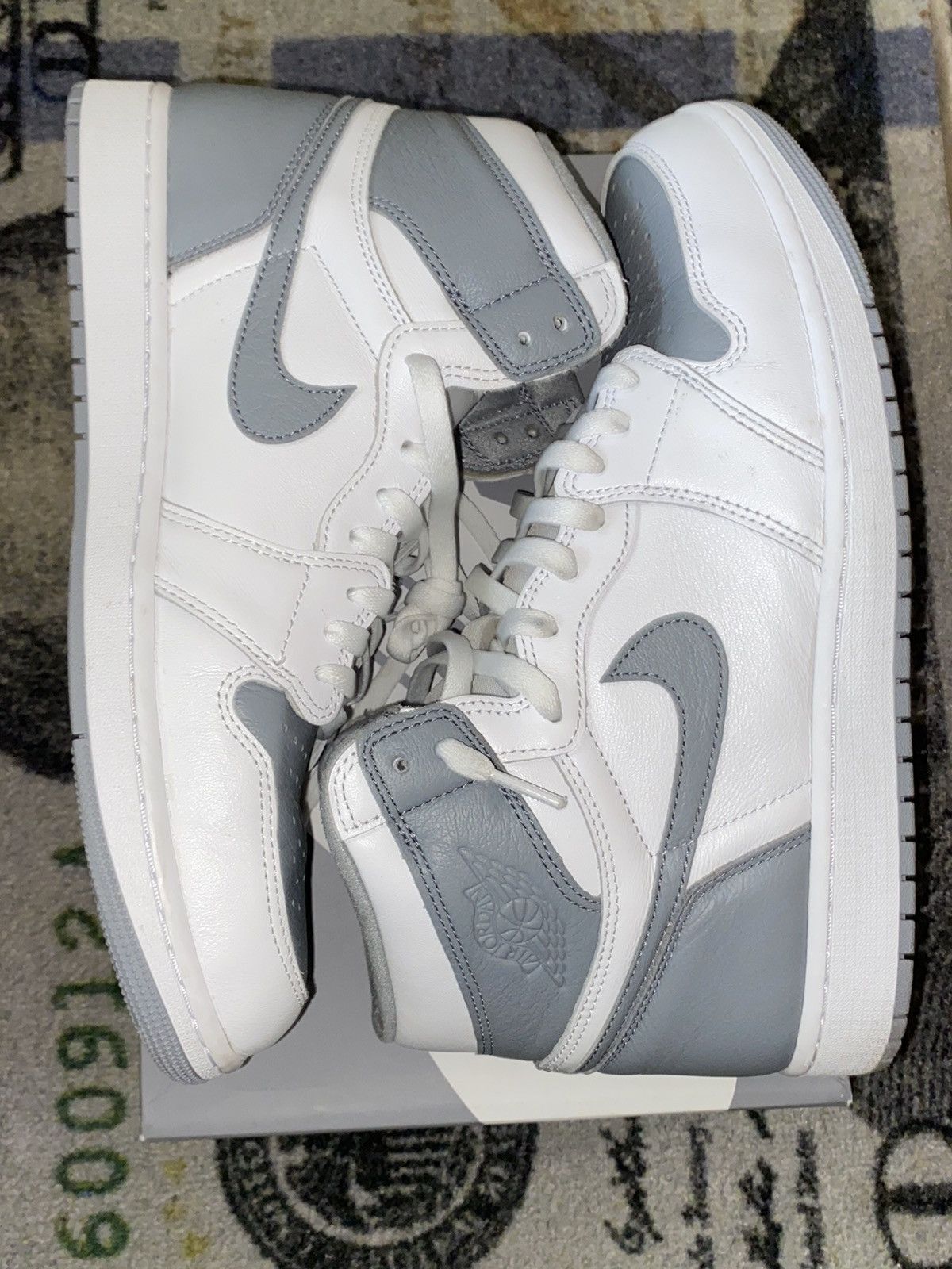 Jordan Brand × Nike Jordan 1 Retro High OG Steath Size US 12 / EU 45 - 2 Thumbnail