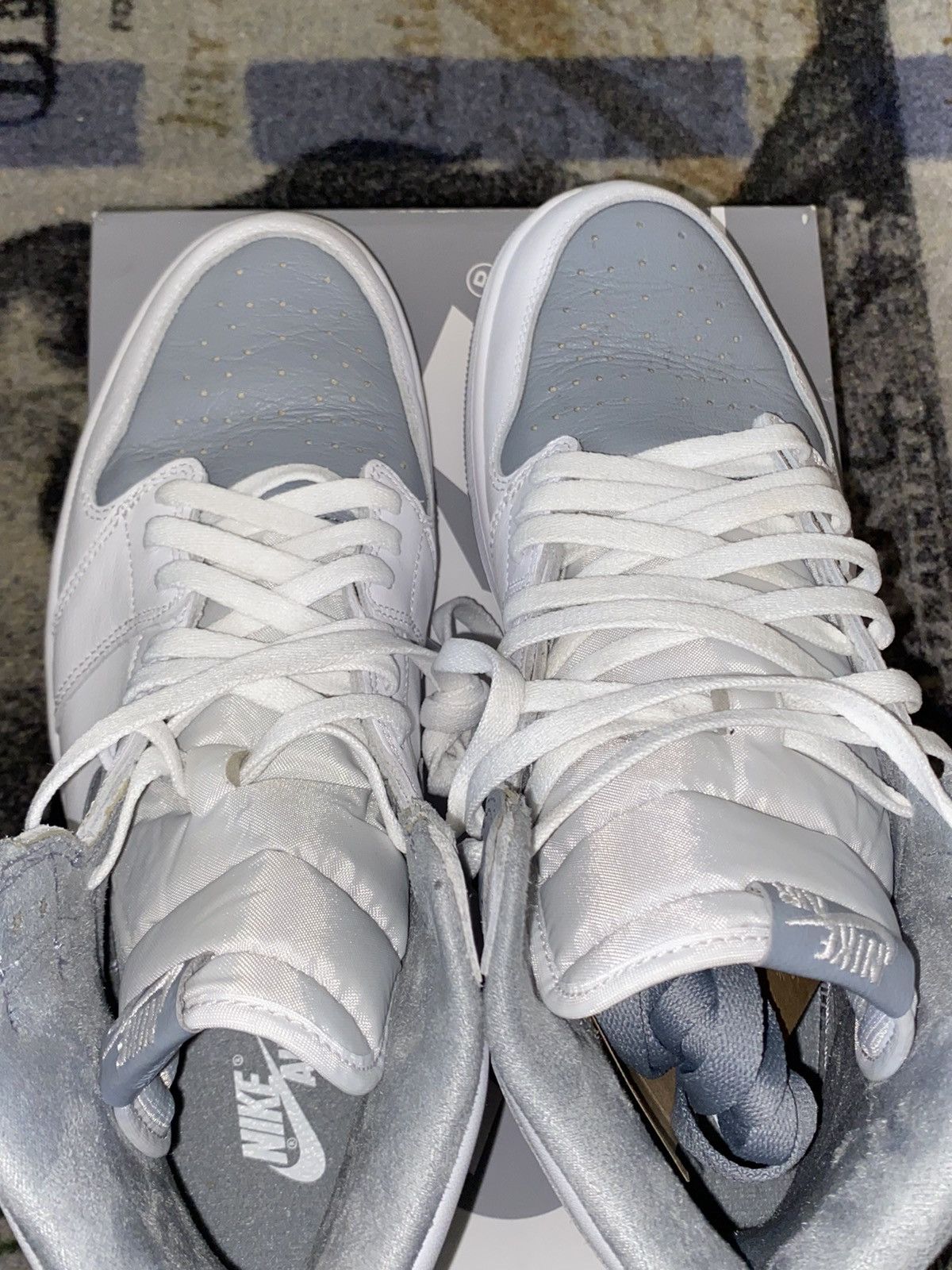 Jordan Brand × Nike Jordan 1 Retro High OG Steath Size US 12 / EU 45 - 5 Thumbnail
