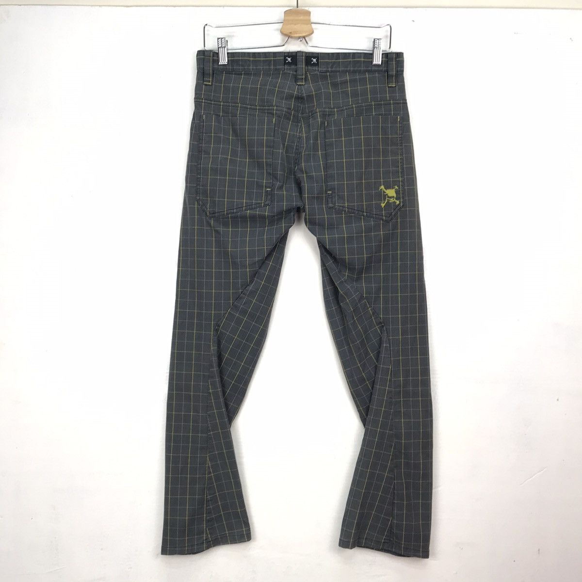 Oakley Oakley hydrolix asymmetrical tartan zipper curved leg pant Size US 29 - 8 Thumbnail