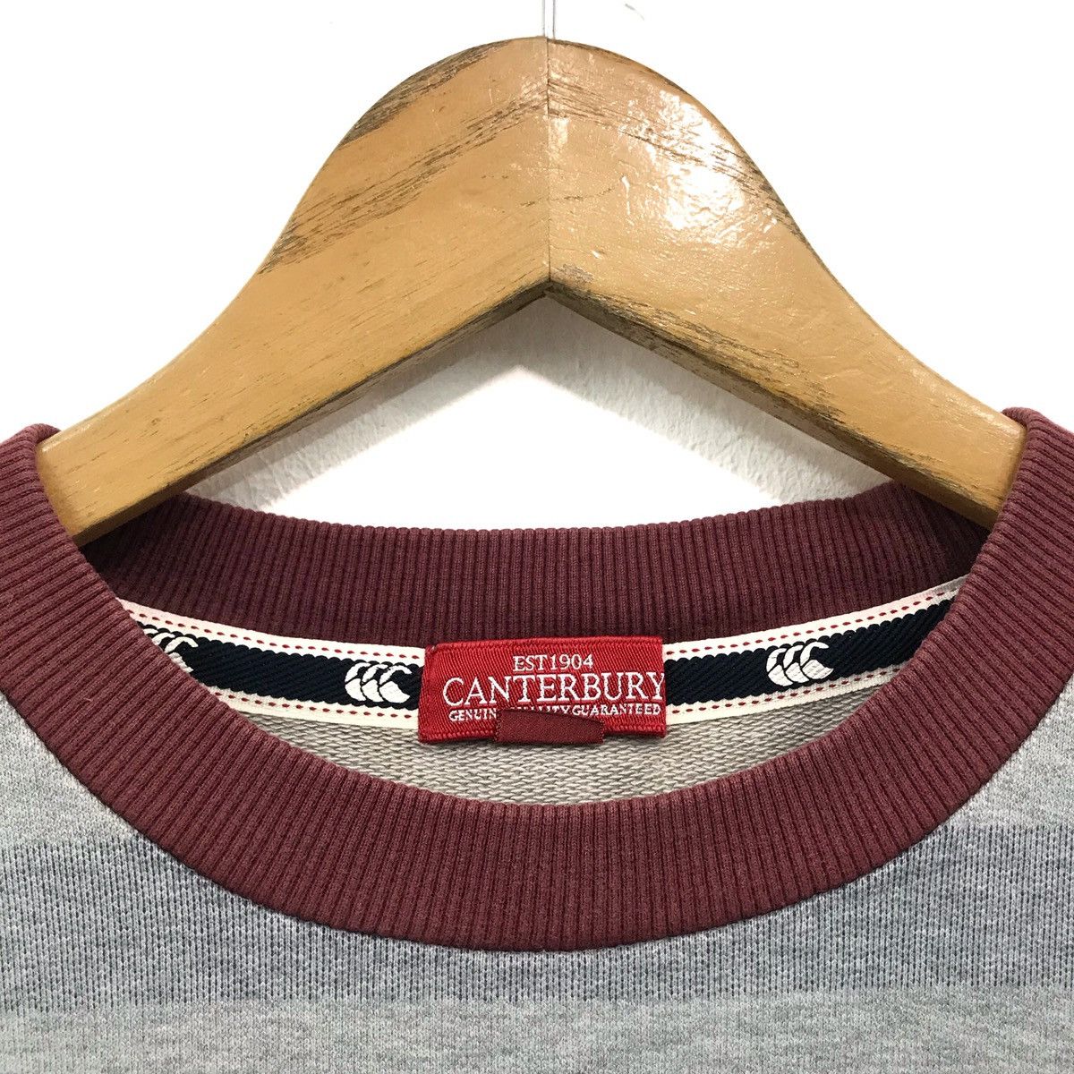 All Sport × Canterbury of New Zealand × Vintage Vintage Canterbury Sweatshirt Stripes Canterbury Marine Size US M / EU 48-50 / 2 - 6 Thumbnail