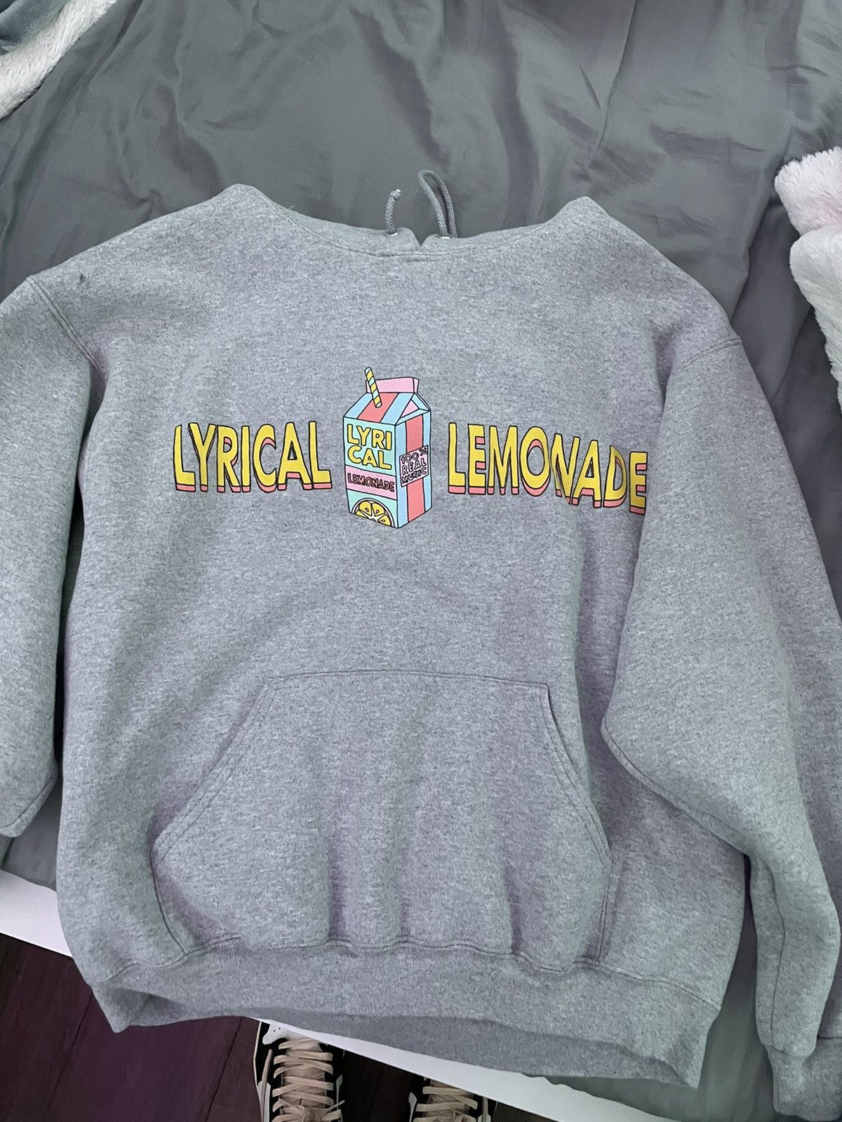 Grey lyrical lemonade hoodie best sale