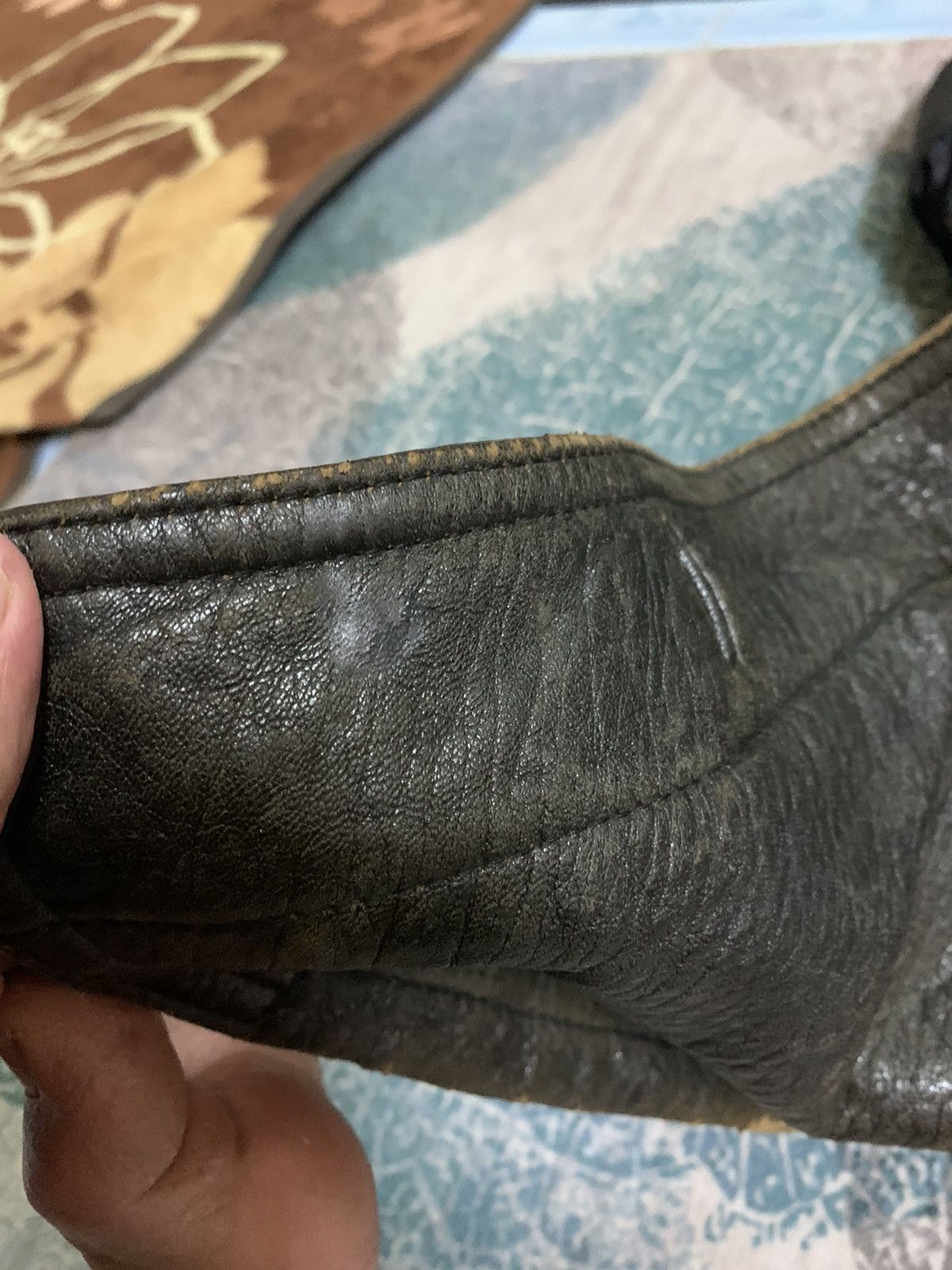 Genuine Leather × Japanese Brand Vintage Japanese Lambsheep Skin Leather Jacket Size US M / EU 48-50 / 2 - 25 Thumbnail