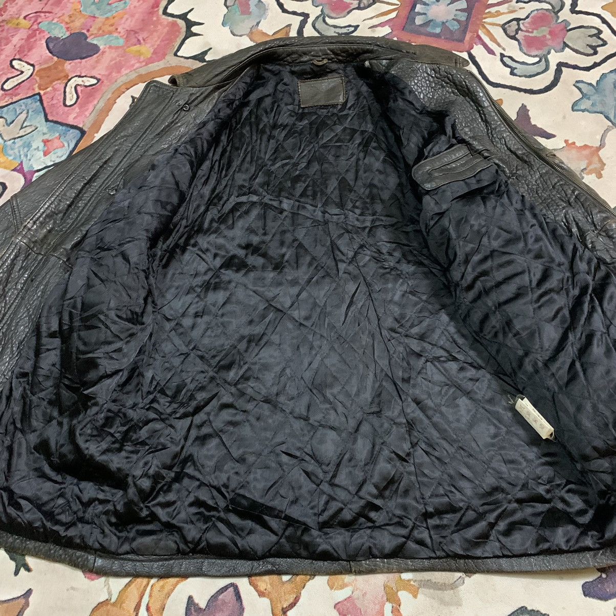 Genuine Leather × Japanese Brand Vintage Japanese Lambsheep Skin Leather Jacket Size US M / EU 48-50 / 2 - 18 Thumbnail